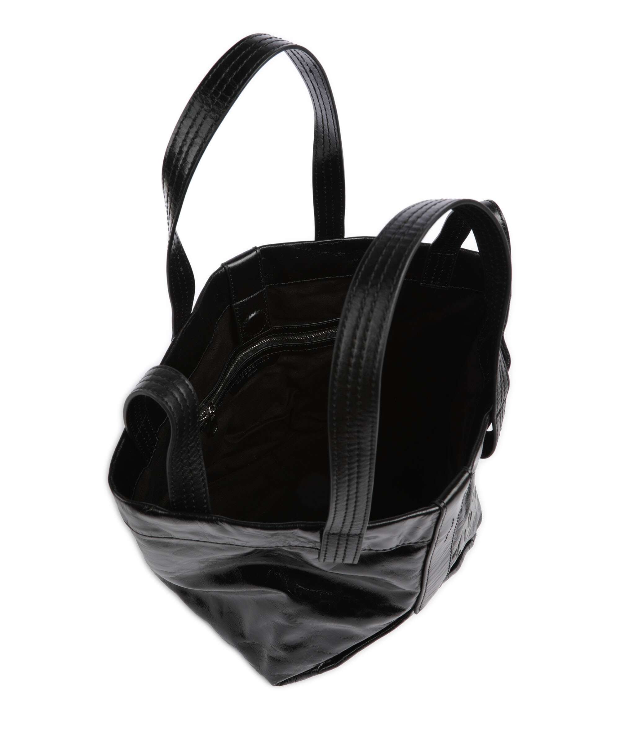 Liebeskind Elvira Paper Touch Crinkle S Handbag black