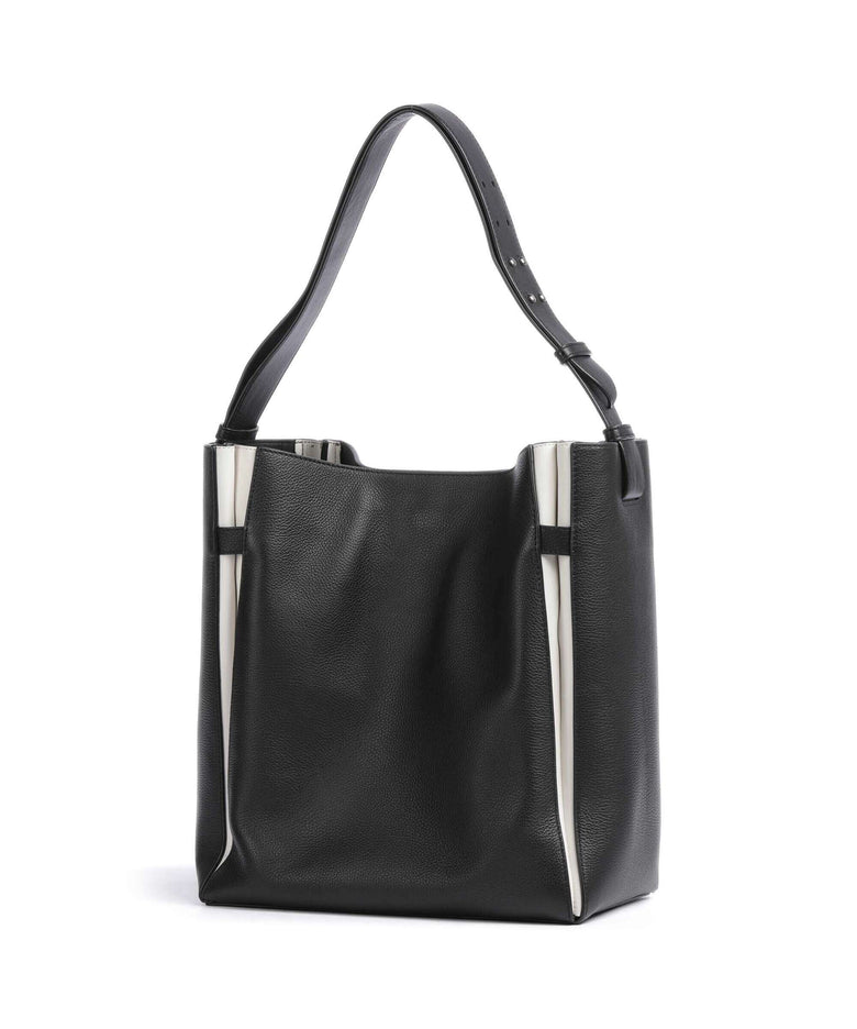 Liebeskind Hilla Small Pebble L Hobo bag black