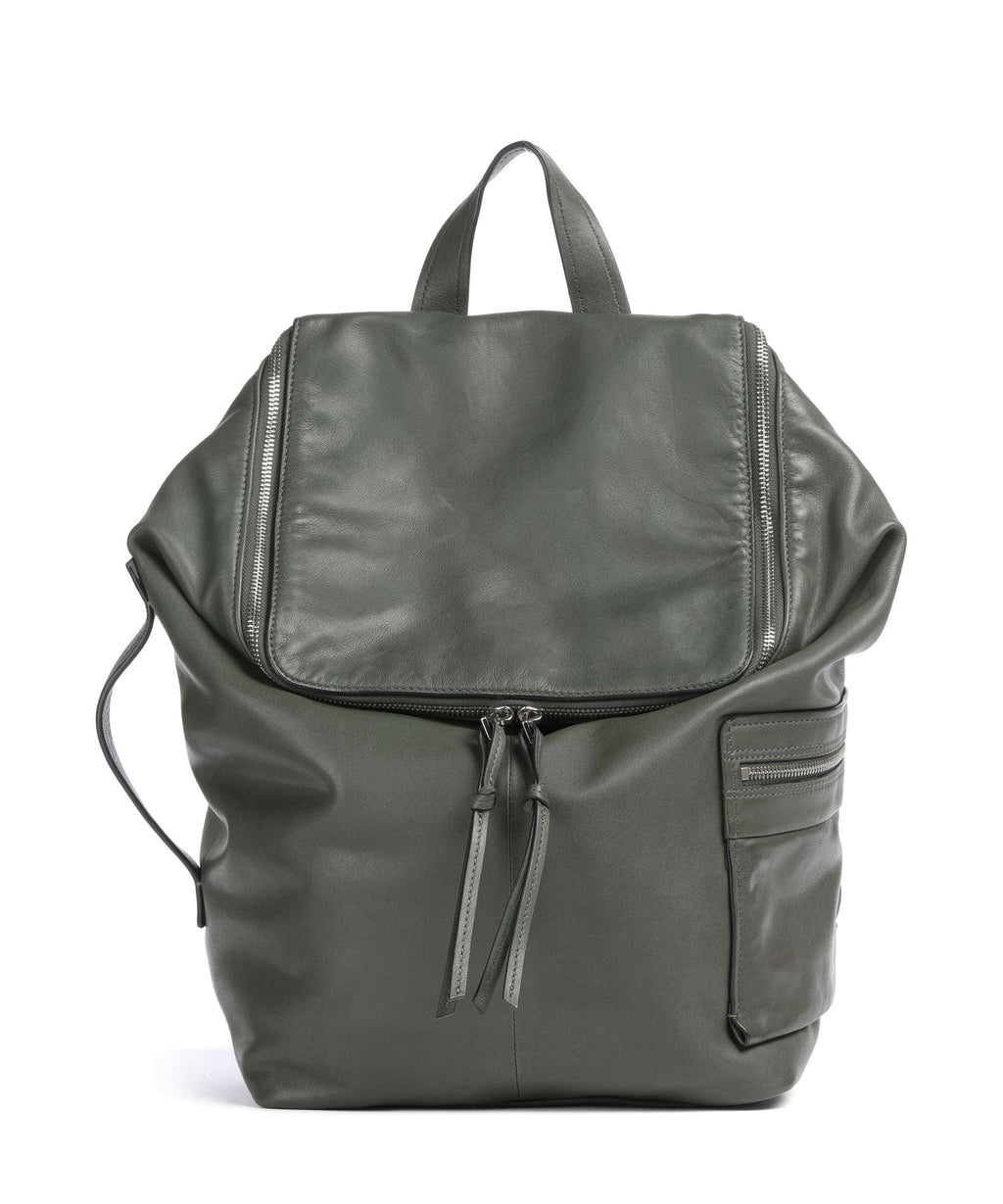 Liebeskind Hera Sheep Natural L Backpack cypress green