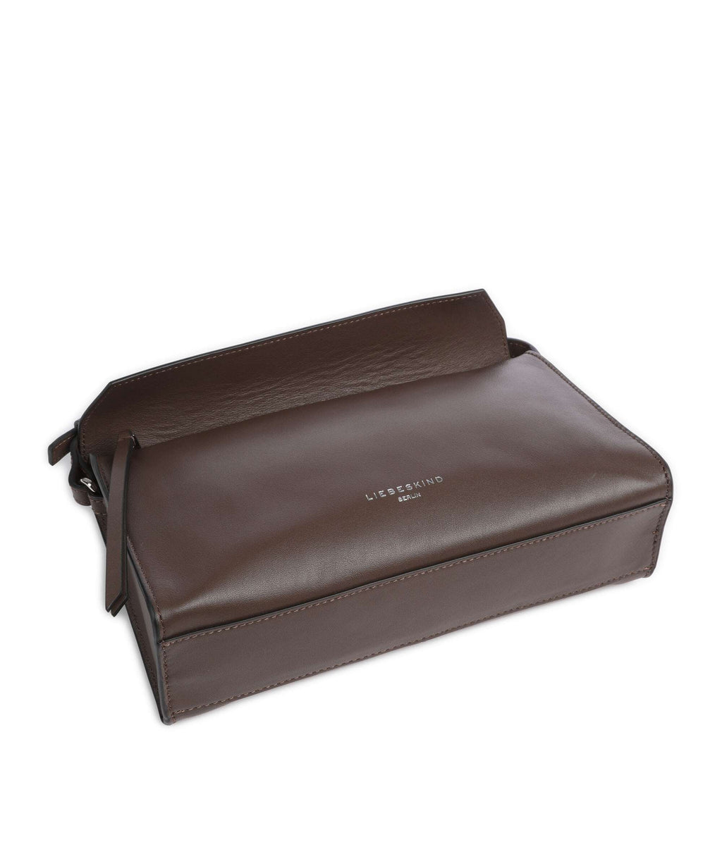 Liebeskind Lora Calf Optic S Crossbody bag light truffel