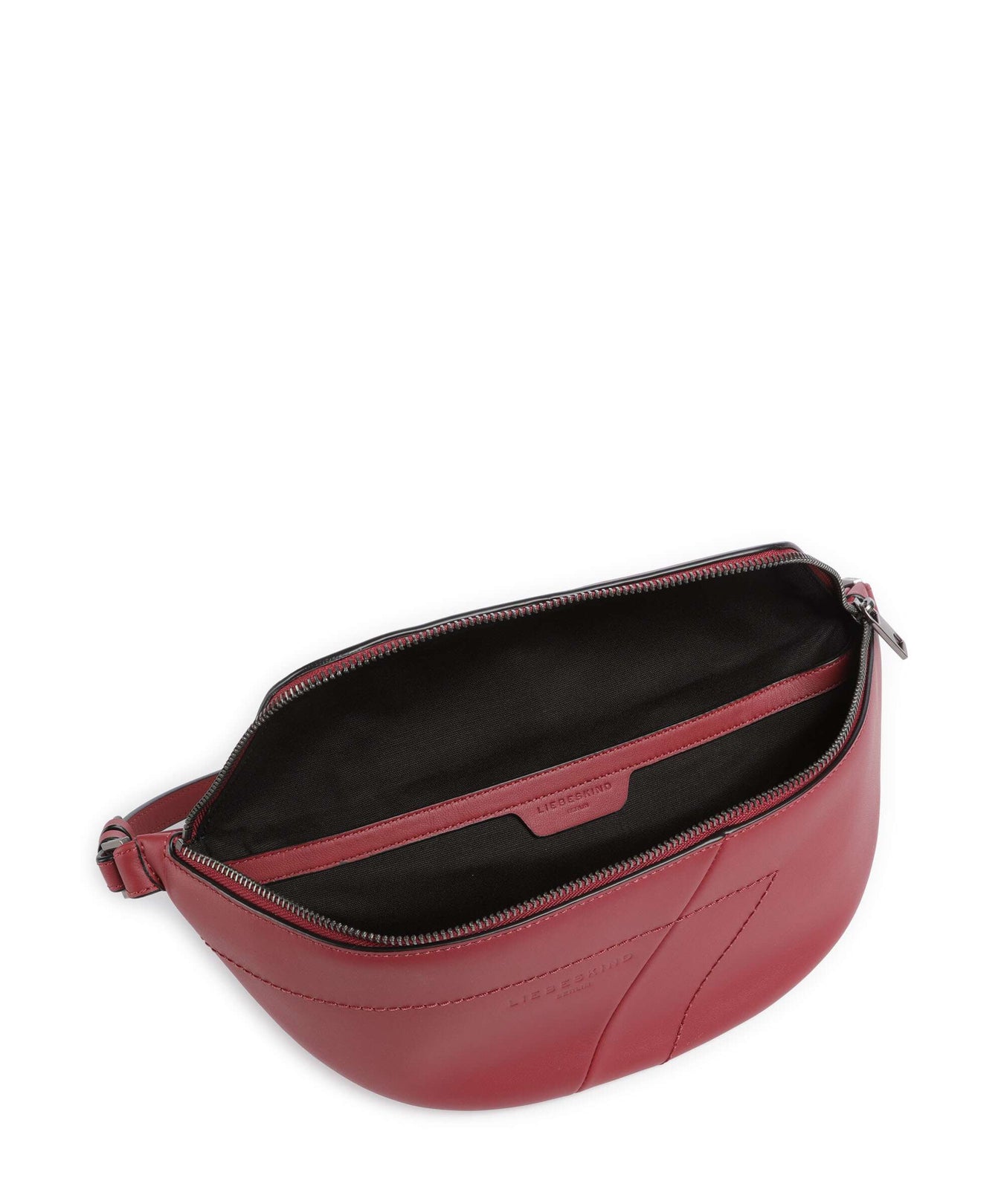 Liebeskind Edda Calf Optic M Fanny pack berry