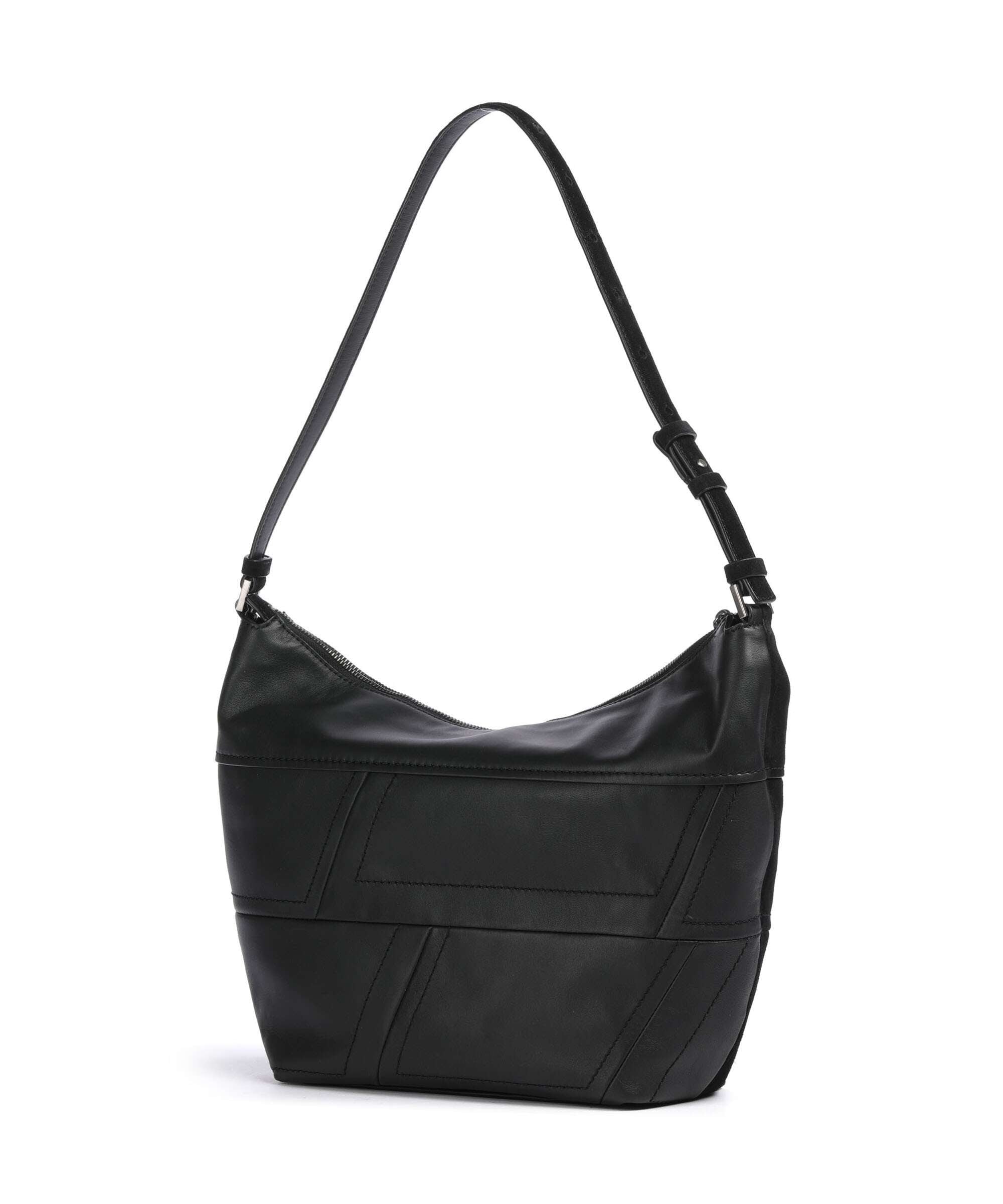 Liebeskind Edda Promo Suede M Hobo bag black