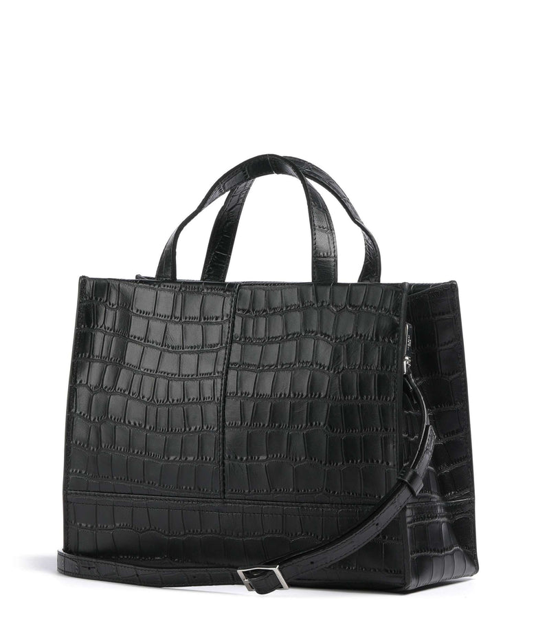 Liebeskind Lou 2 New Croco M Handbag black