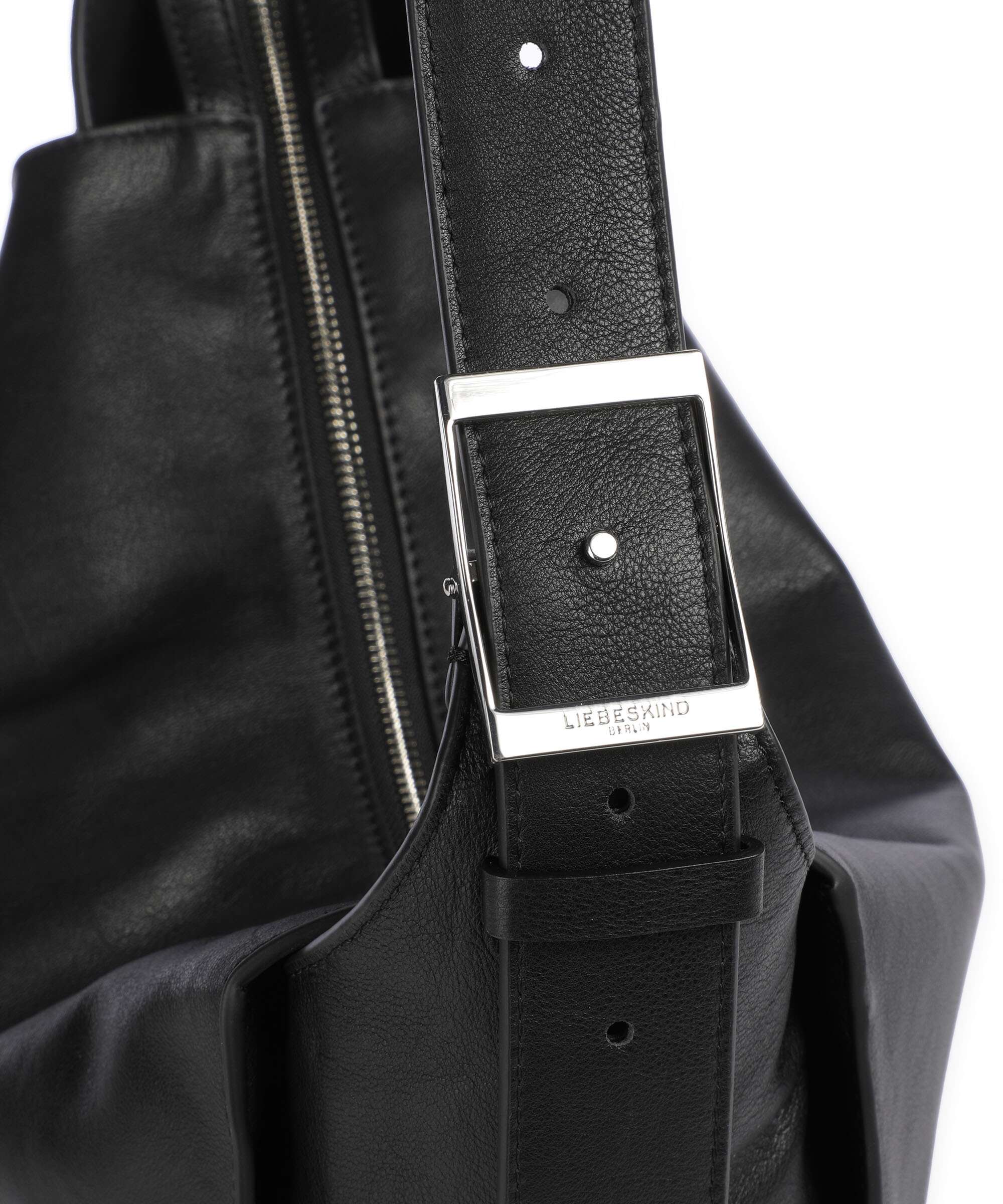 Liebeskind Lou 2 3D Leather M Hobo bag black