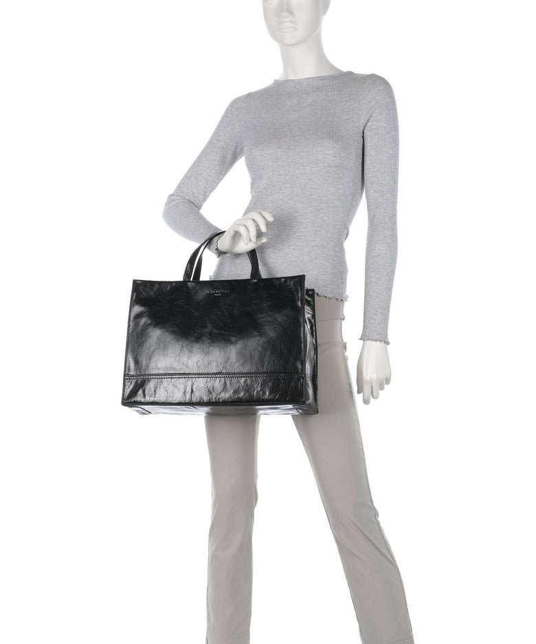 Liebeskind Lou 2 Paper Touch L Handbag black