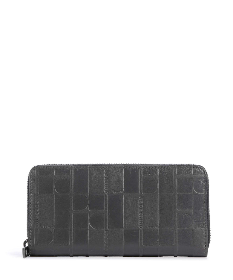 Liebeskind Sally Monogram Sheep Natural Wallet iron