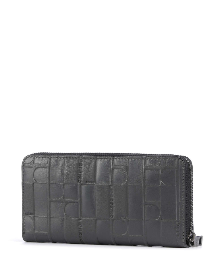 Liebeskind Sally Monogram Sheep Natural Wallet iron