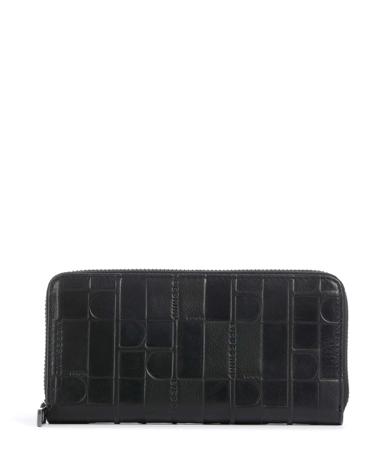 Liebeskind Sally Monogram Sheep Natural Wallet black