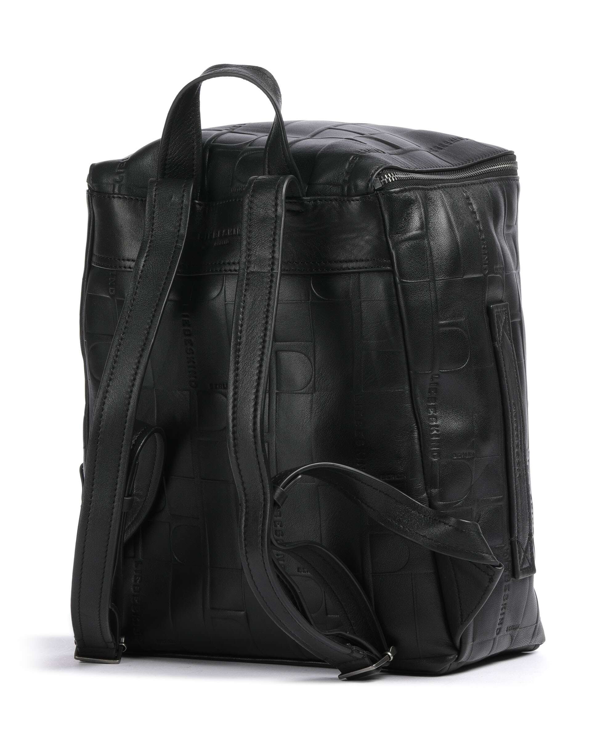 Liebeskind Hera Monogram Sheep Natural M Backpack black