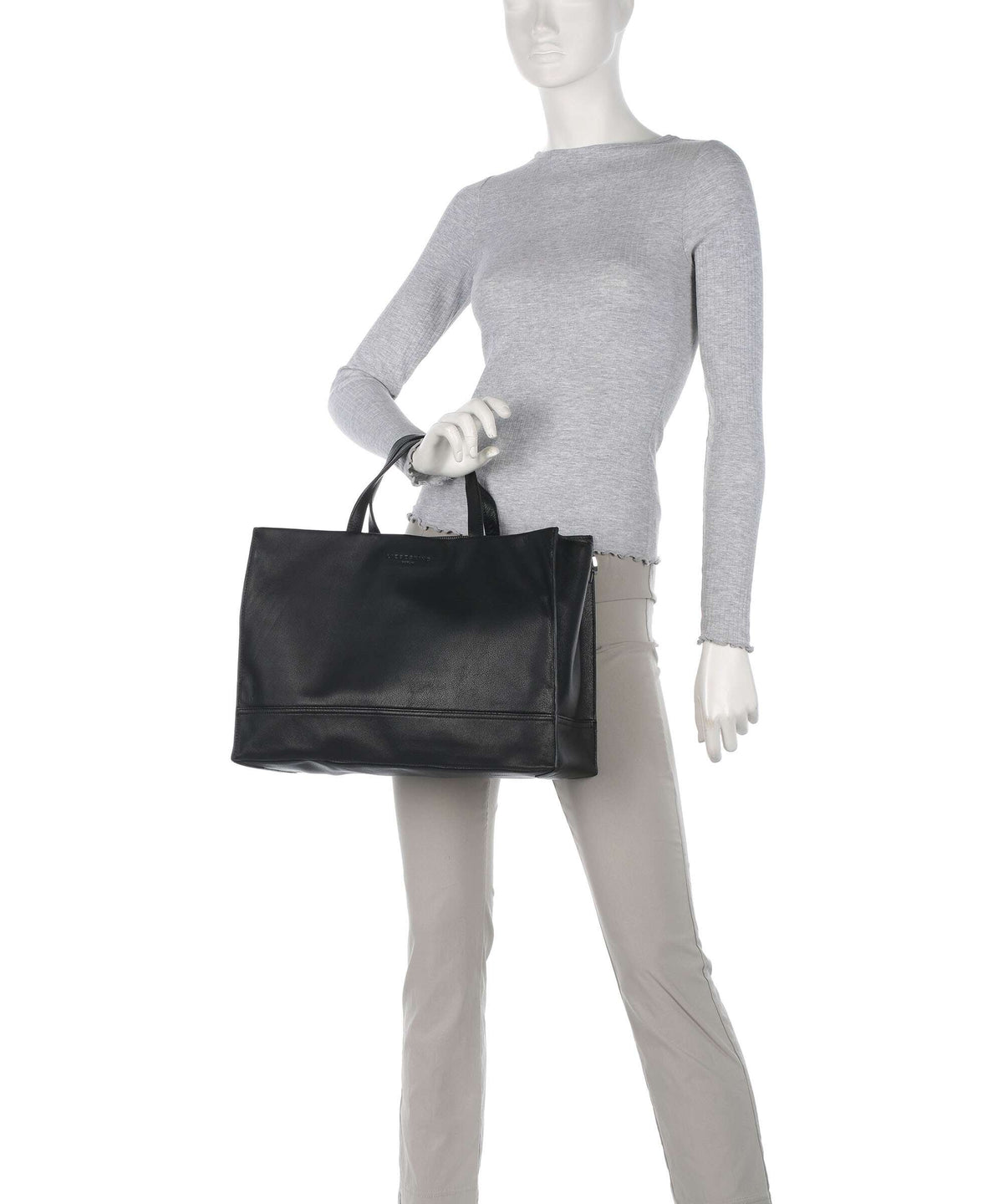 Liebeskind Lou 2 3D Leather L Handbag black