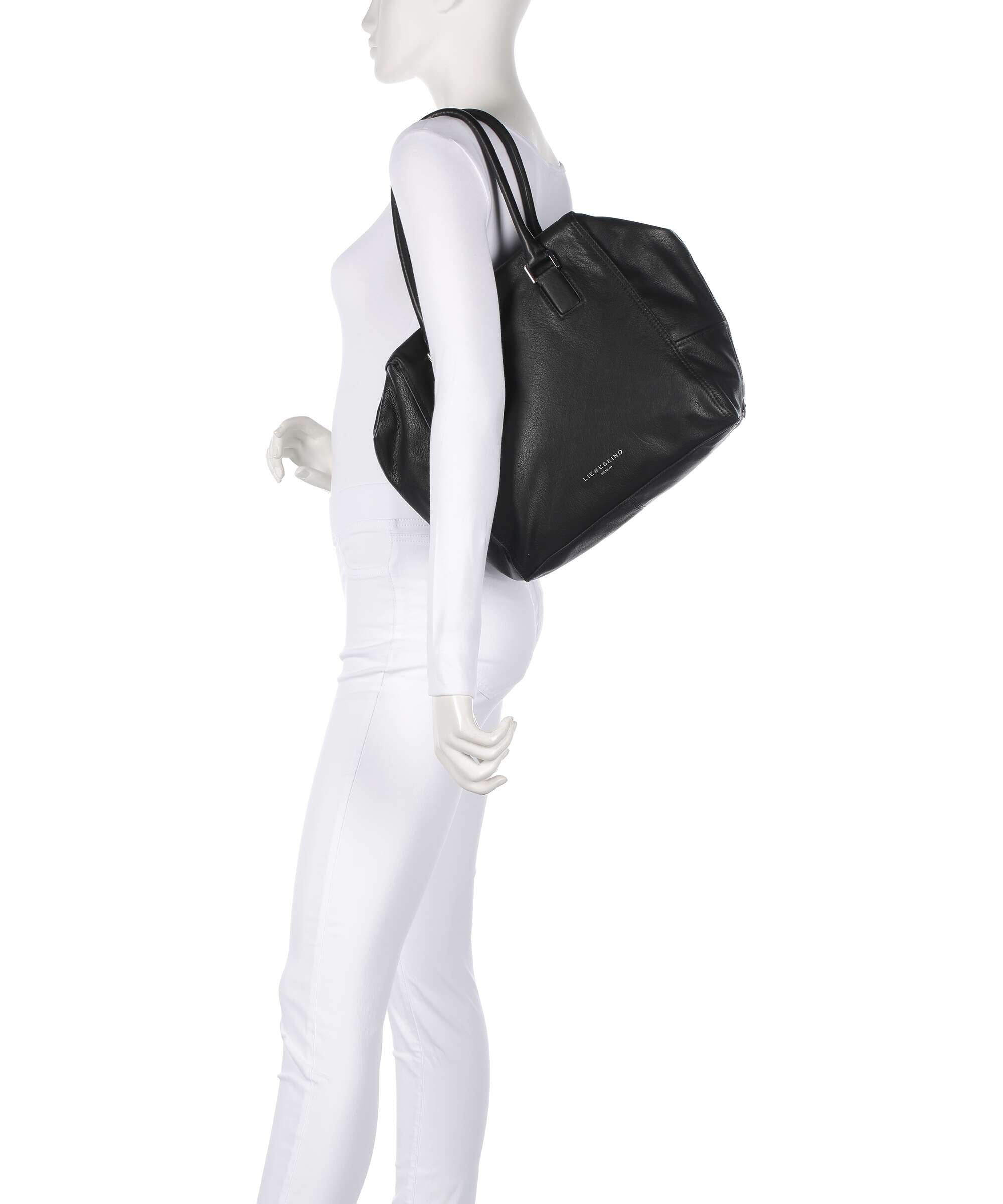 Liebeskind Kayla Archive 3D Leather Tote bag black