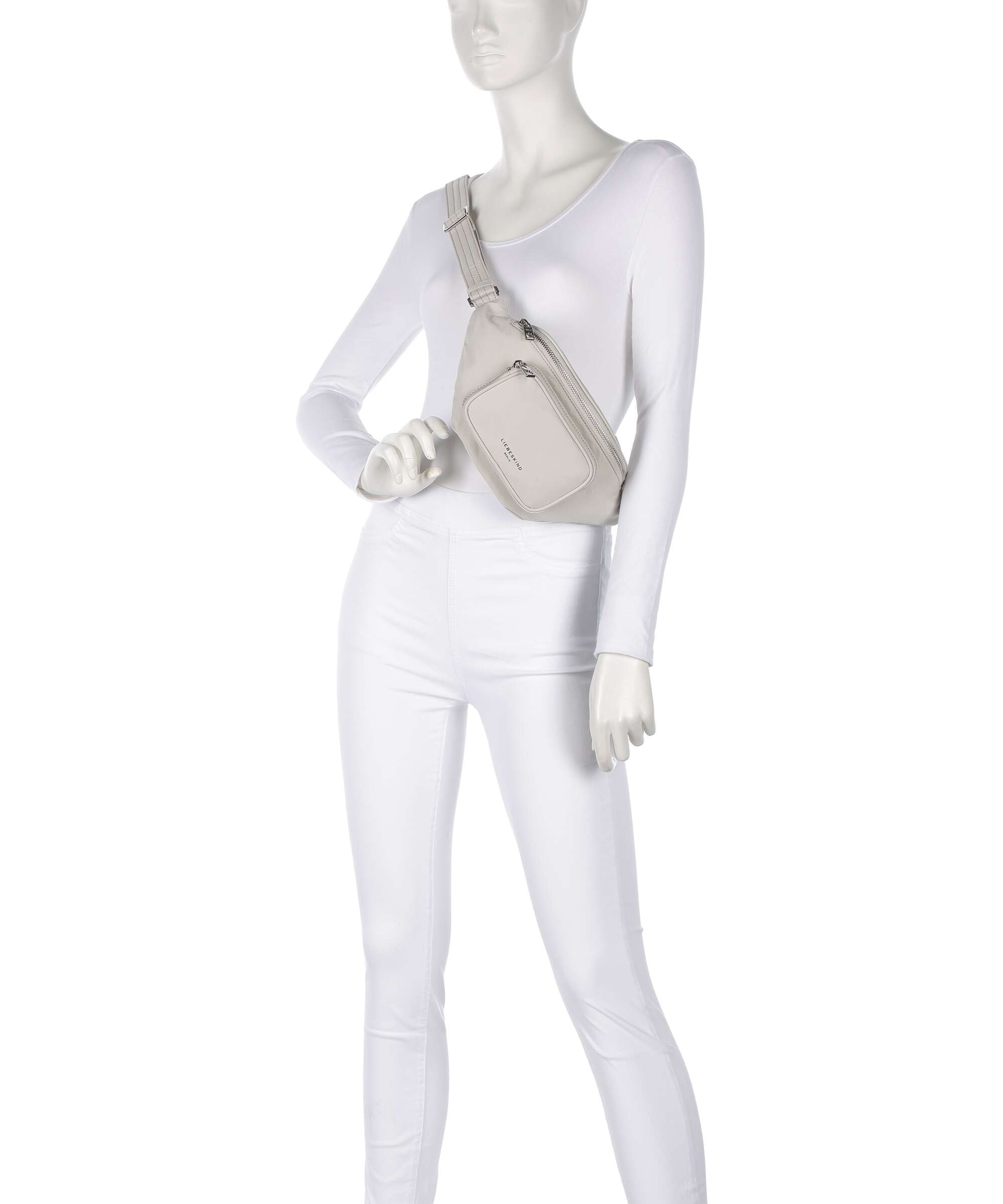 Liebeskind Lila Nylon M Belt bag milk