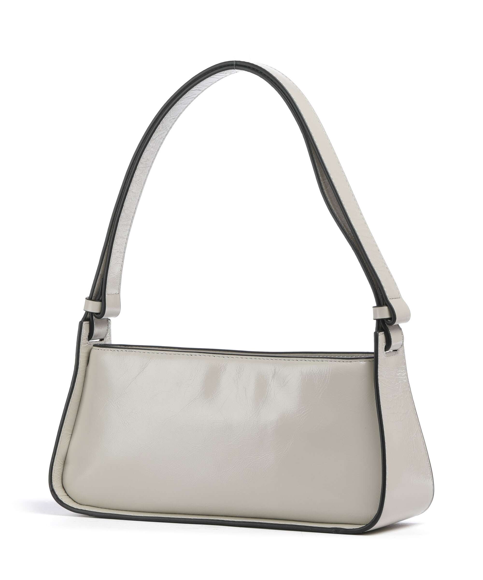 Liebeskind Franzis Lack Distressed S Shoulder bag milk