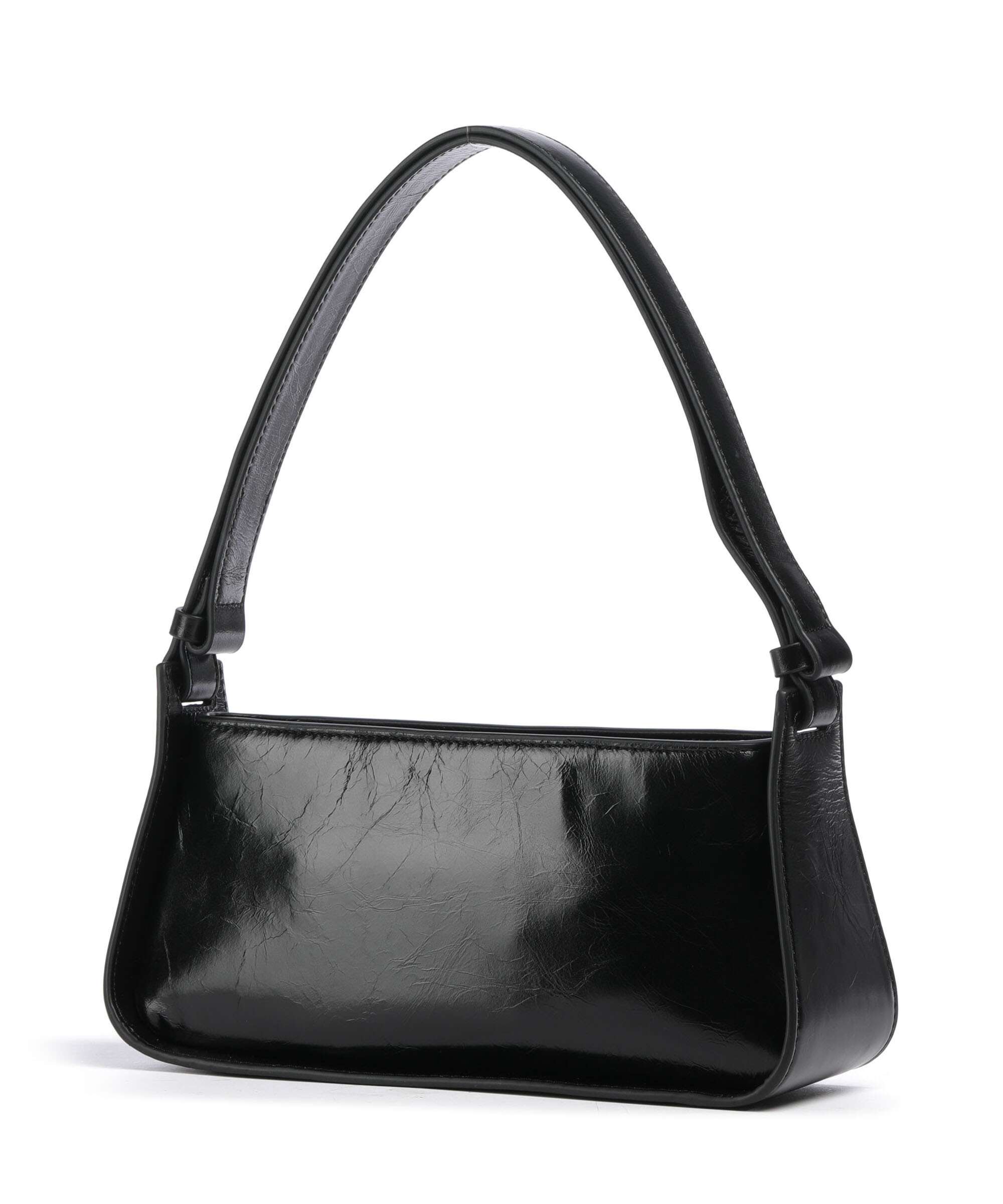 Liebeskind Franzis Lack Distressed S Shoulder bag black