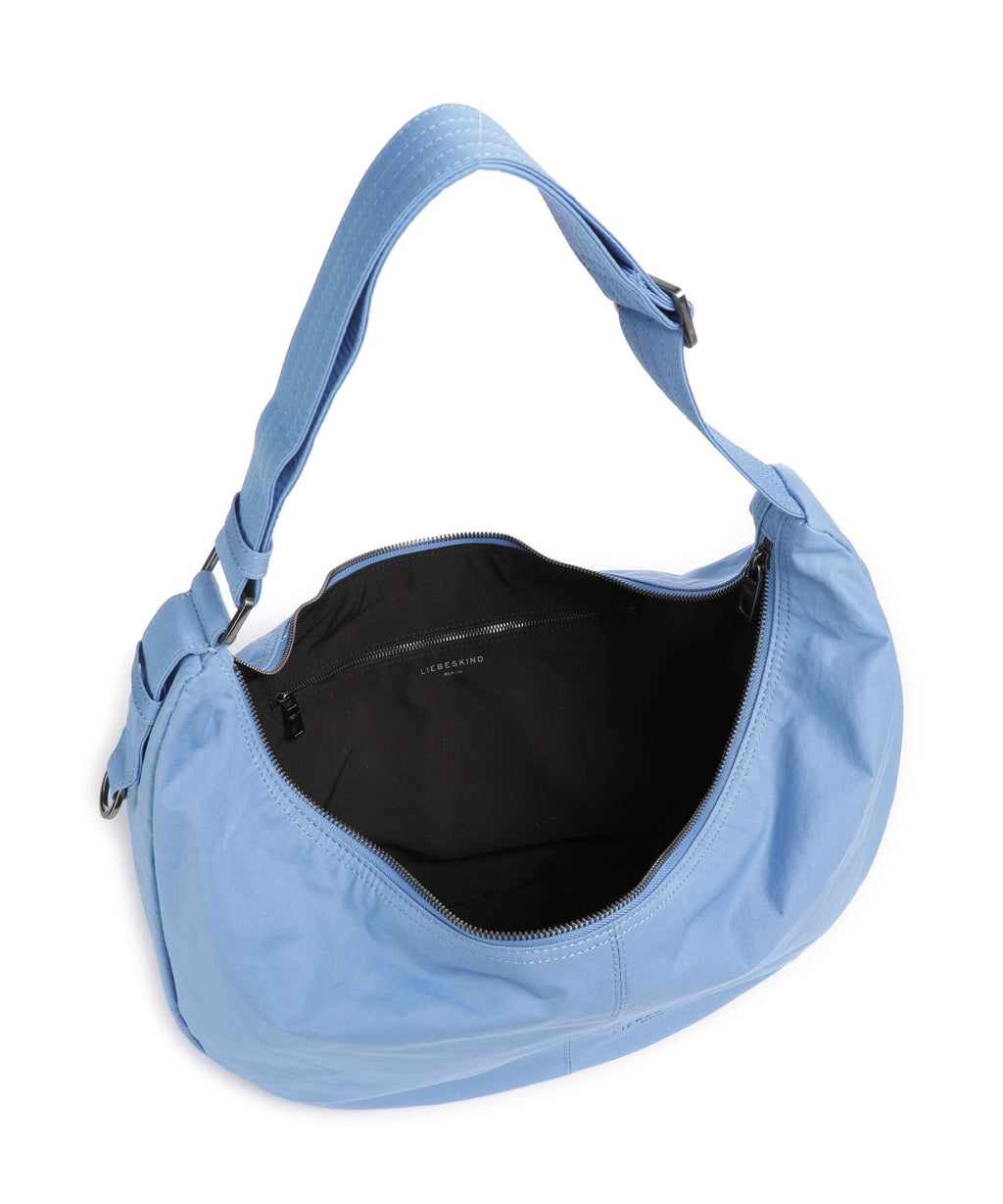 Liebeskind Moon Nylon M Hobo bag royal blue