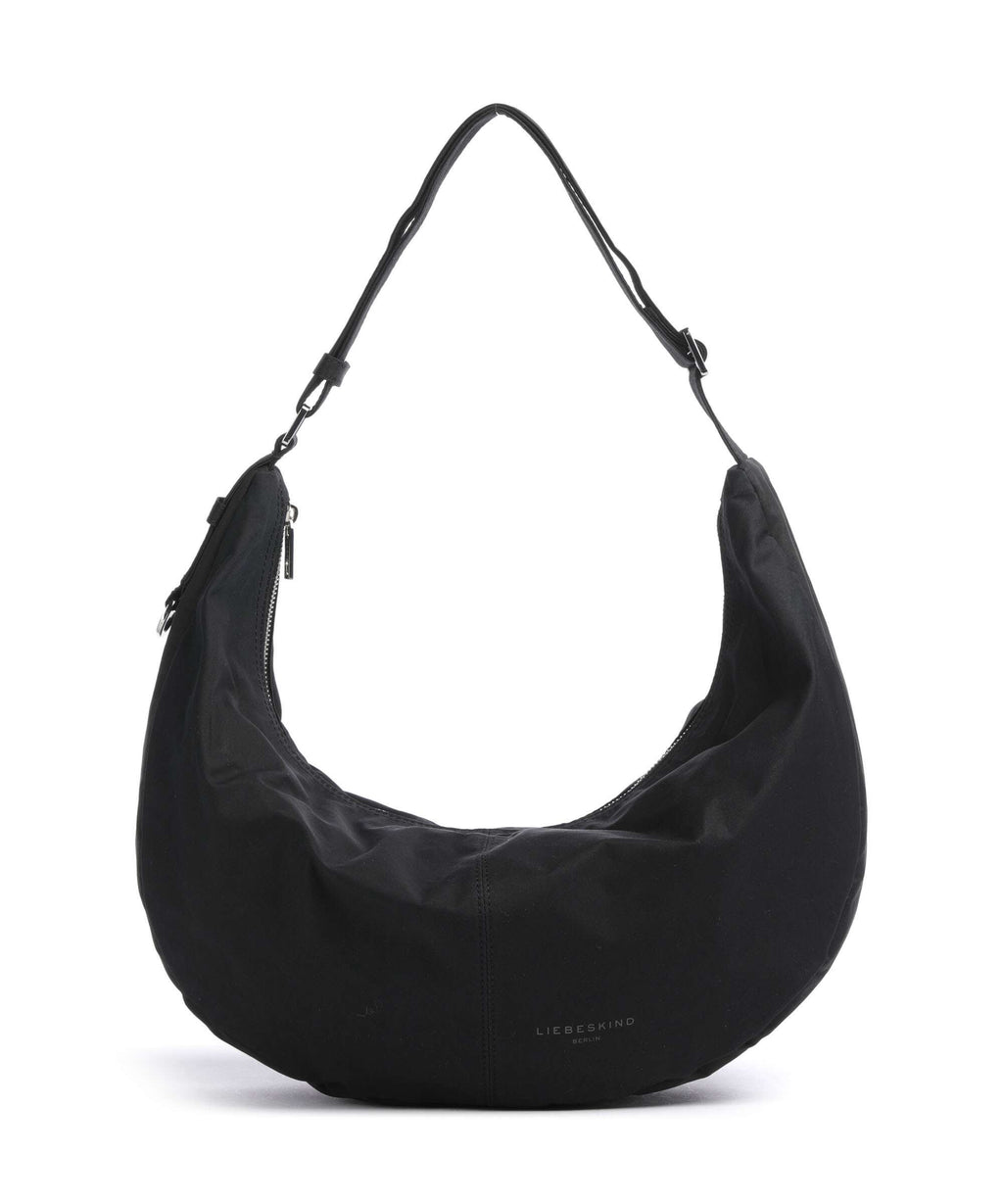 Liebeskind Moon Nylon M Hobo bag black