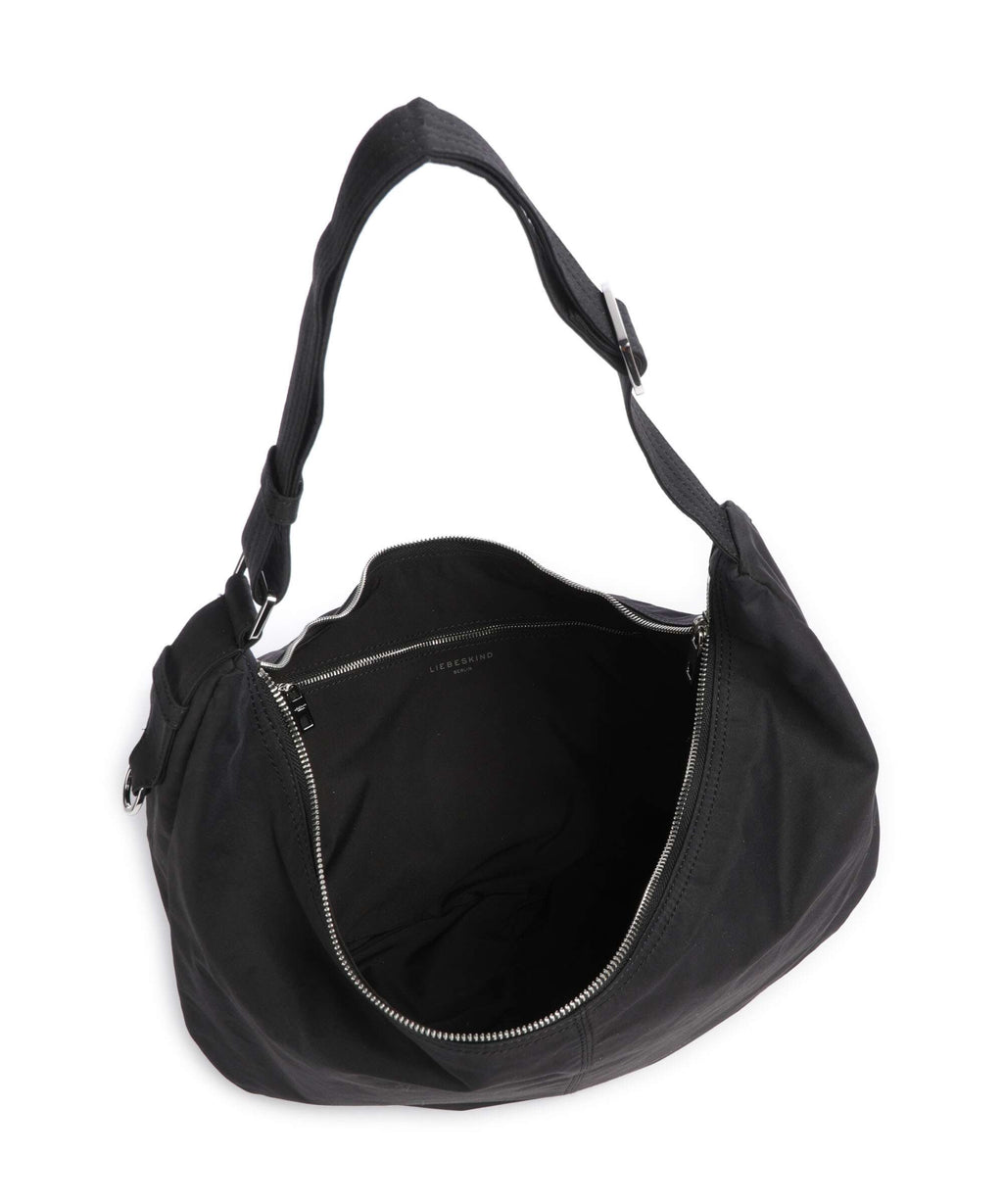 Liebeskind Moon Nylon M Hobo bag black