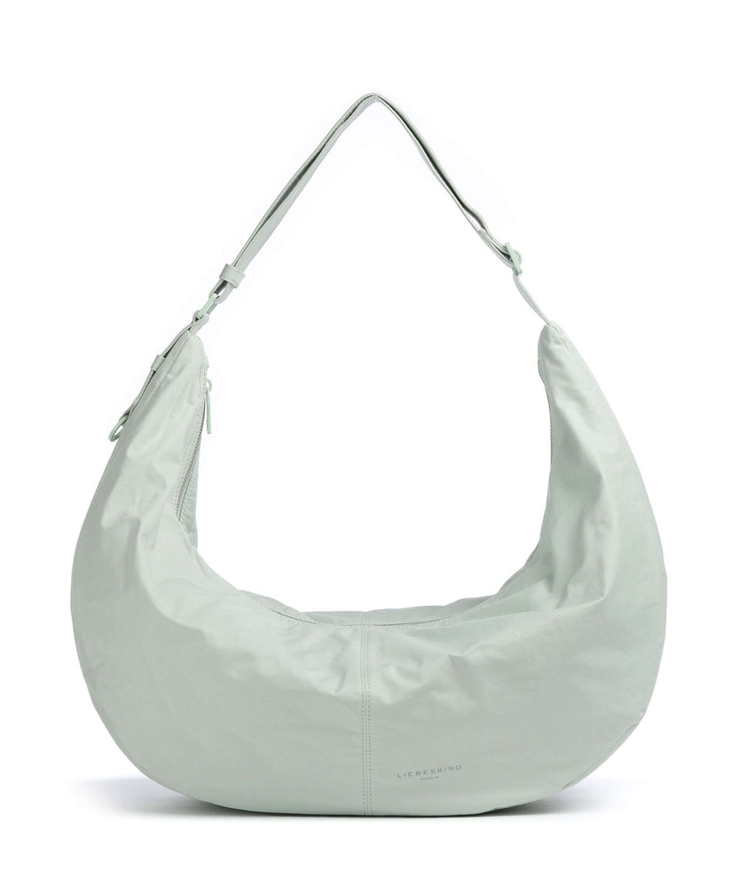 Liebeskind Moon Nylon L Hobo bag sage