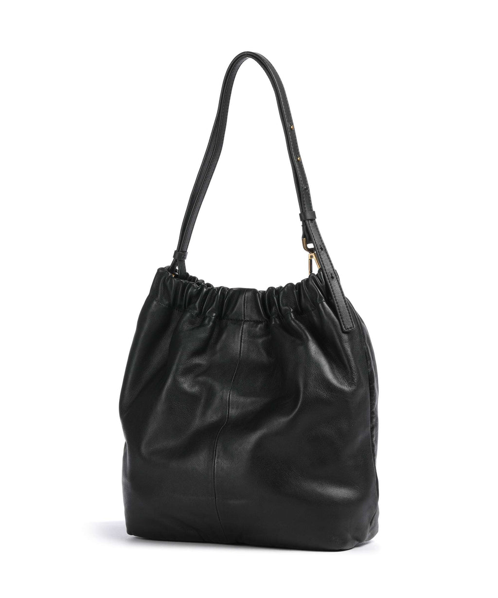 Liebeskind Cloud Sheep Natural M Bucket bag black