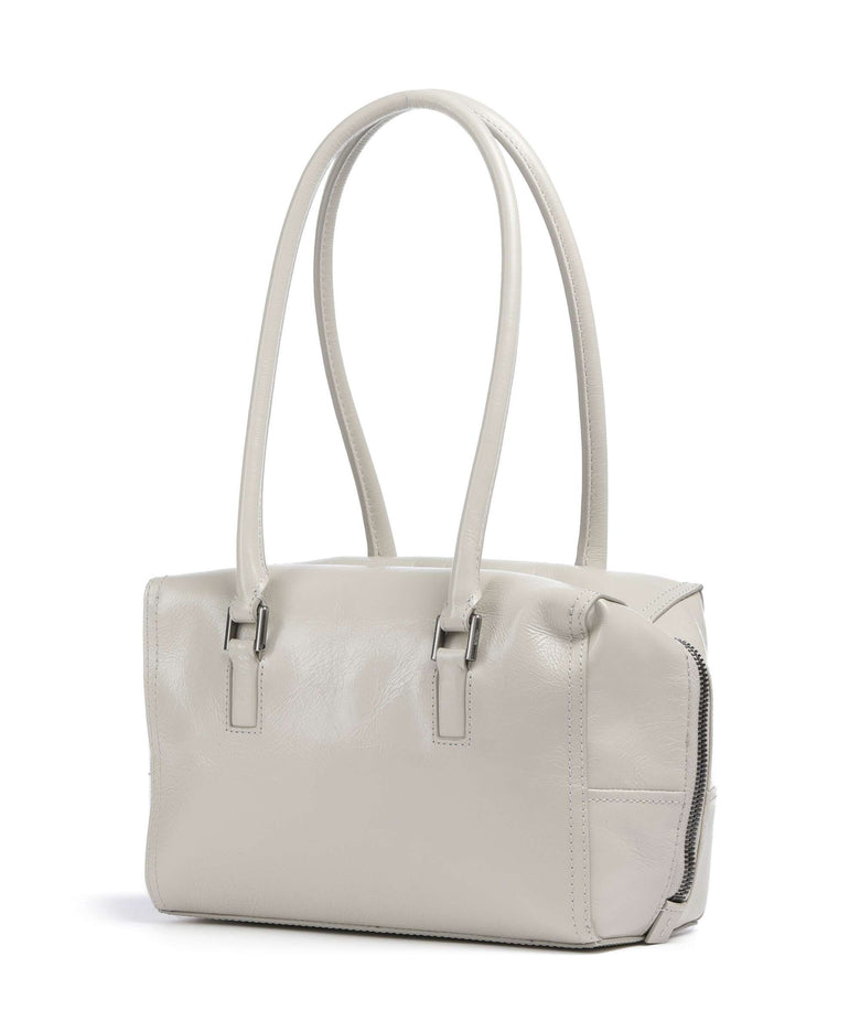 Liebeskind Kayla Lack Distressed S Shoulder bag milk