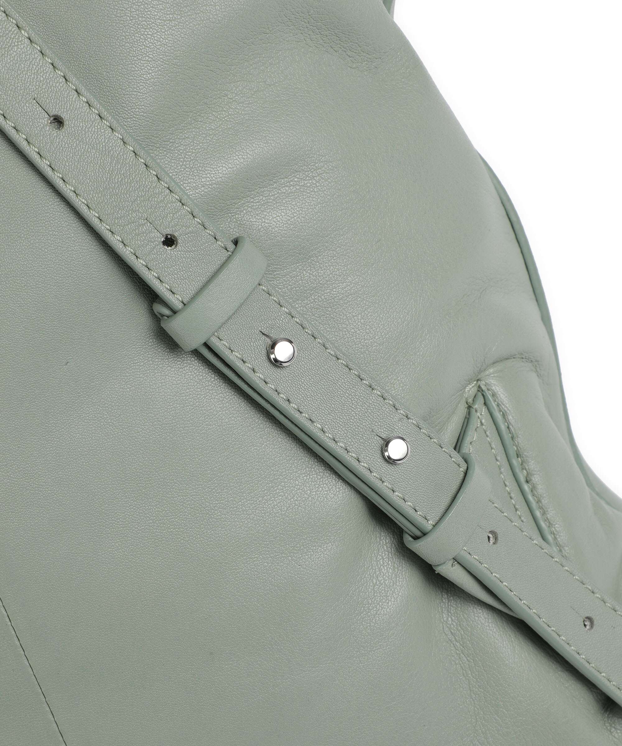 Liebeskind Elvira Sheep Natural L Backpack forest green