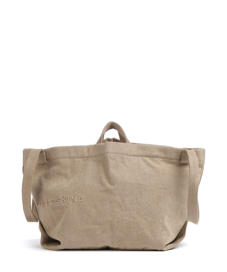 Liebeskind Elvira Denim M Tote bag beige