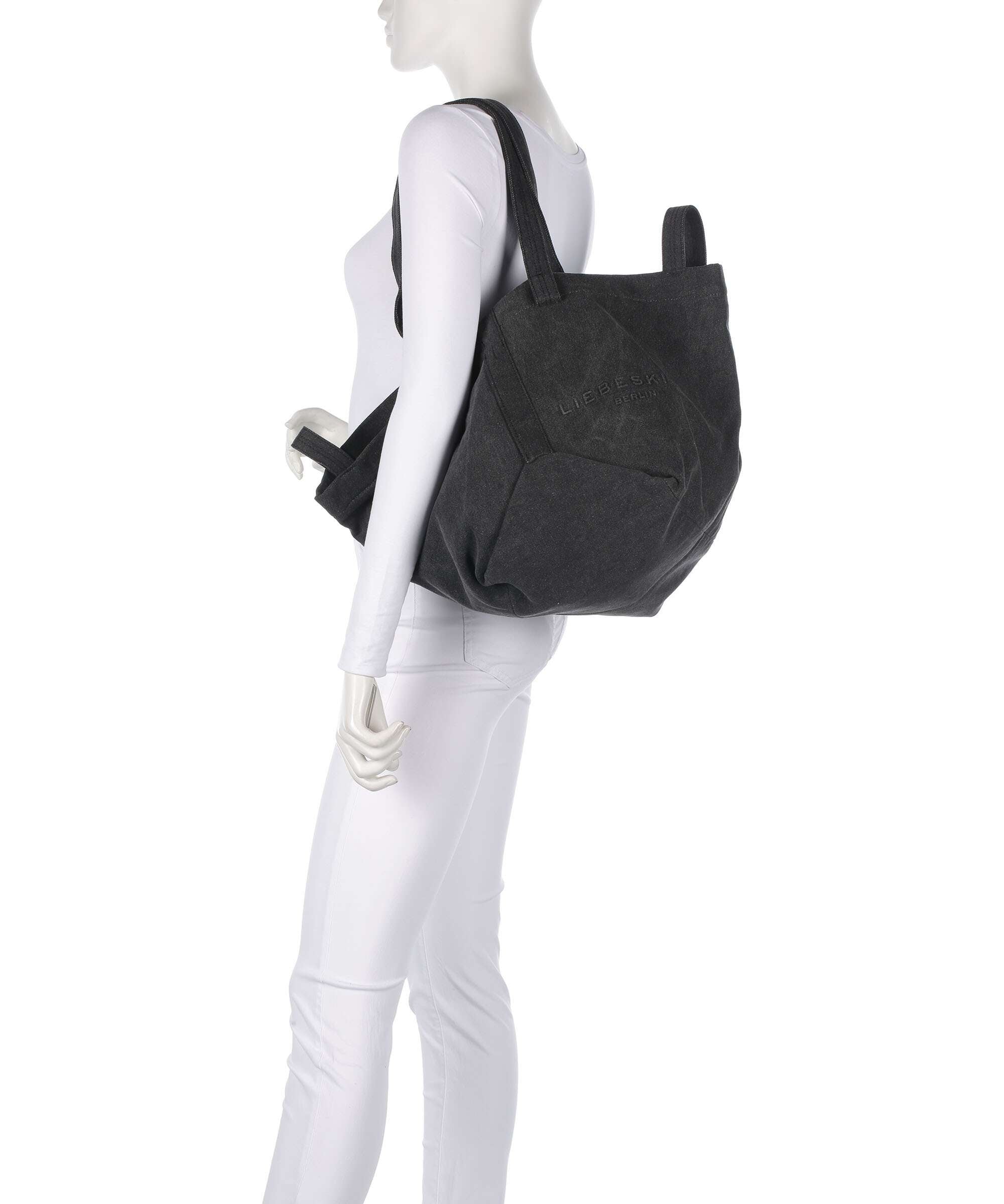 Liebeskind Elvira Denim M Tote bag black