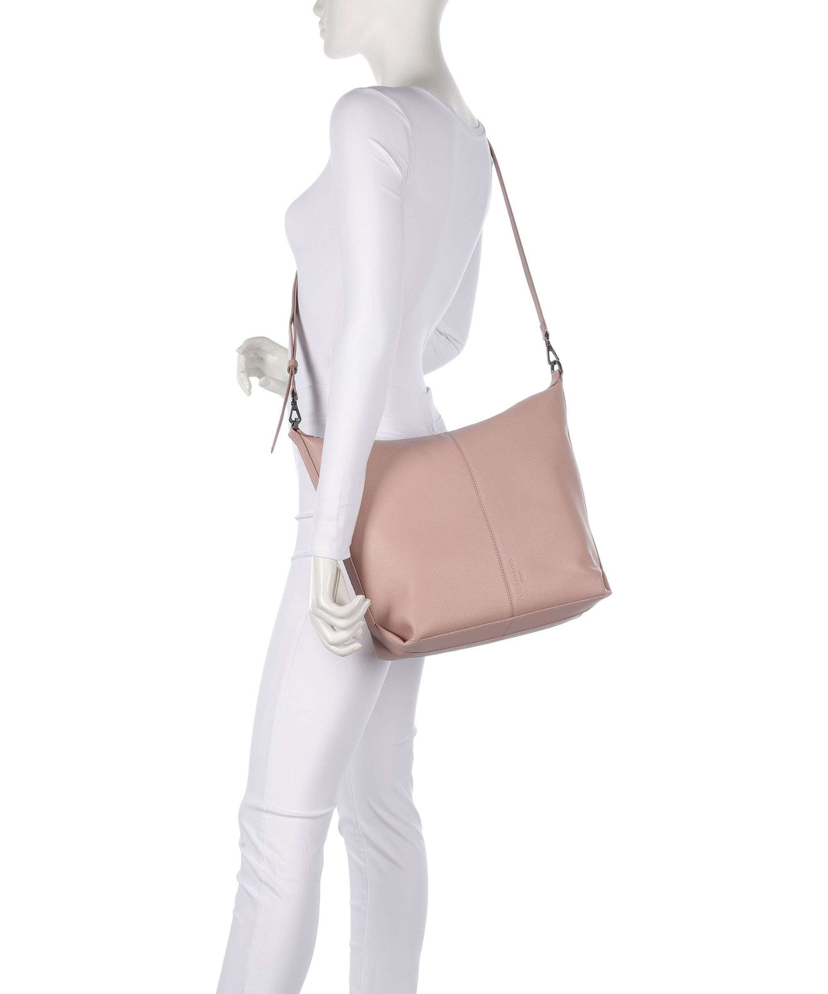 Liebeskind Paris Small Pebble M Hobo bag blush