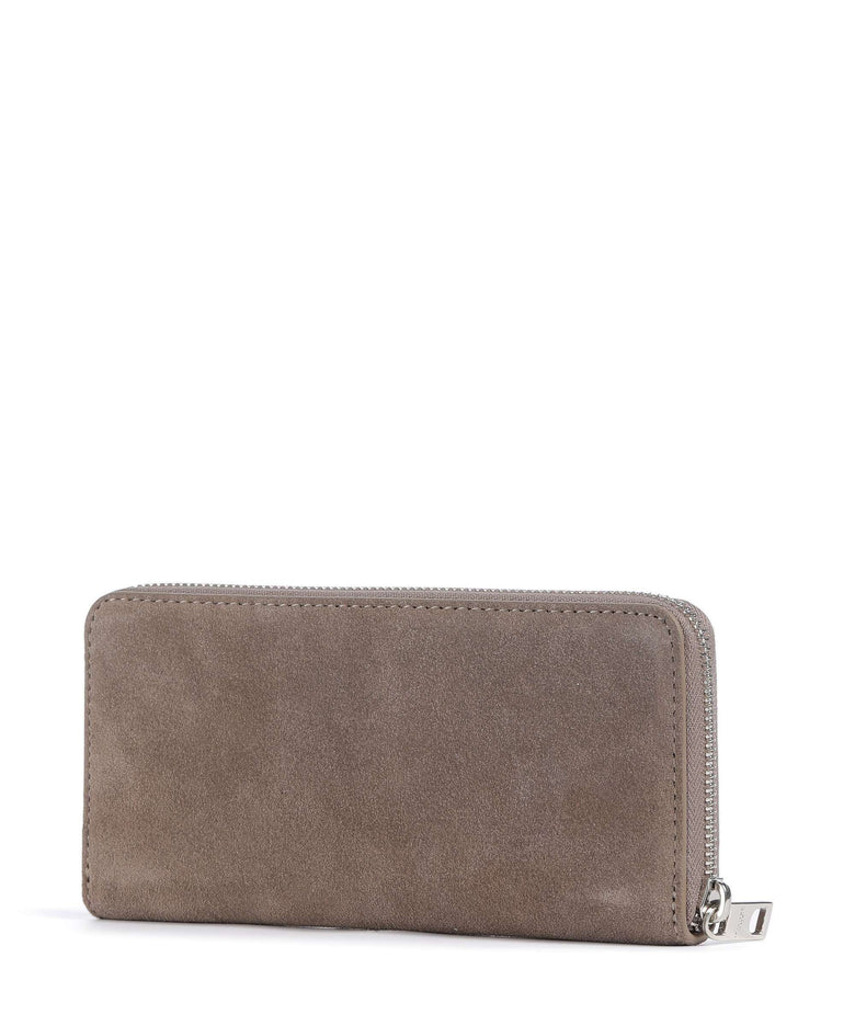Liebeskind Gigi Suede L Wallet neutral gray