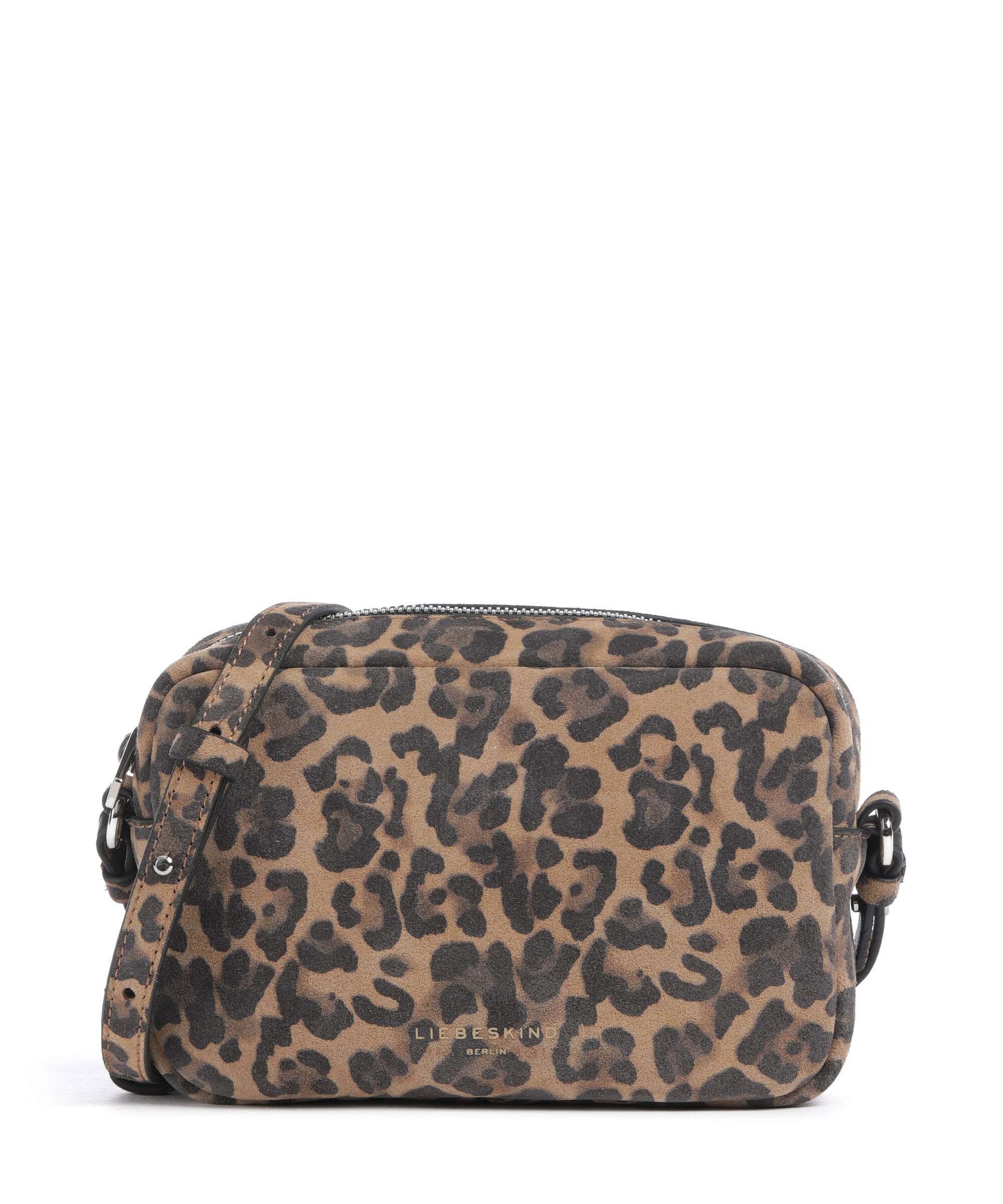 Liebeskind Ella Suede Leo S Crossbody bag beige