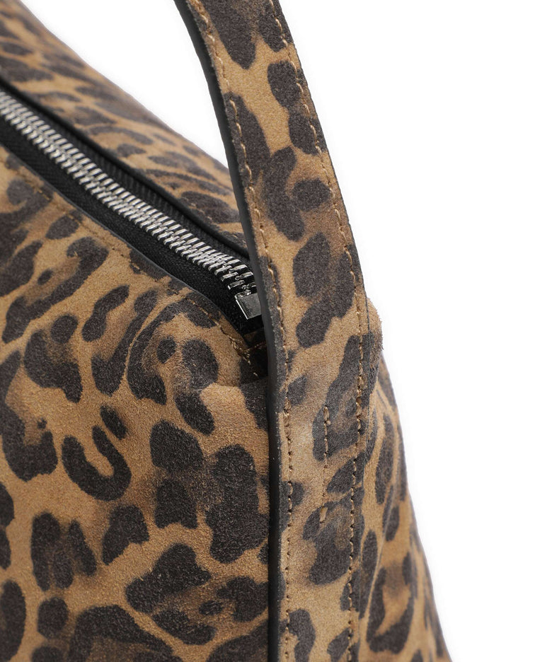 Liebeskind Elvira Suede Leo M Shoulder bag beige