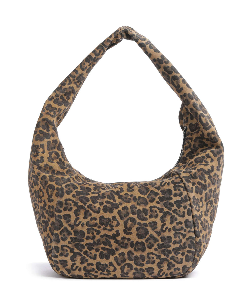 Liebeskind Farrah Suede Leo M Hobo bag beige