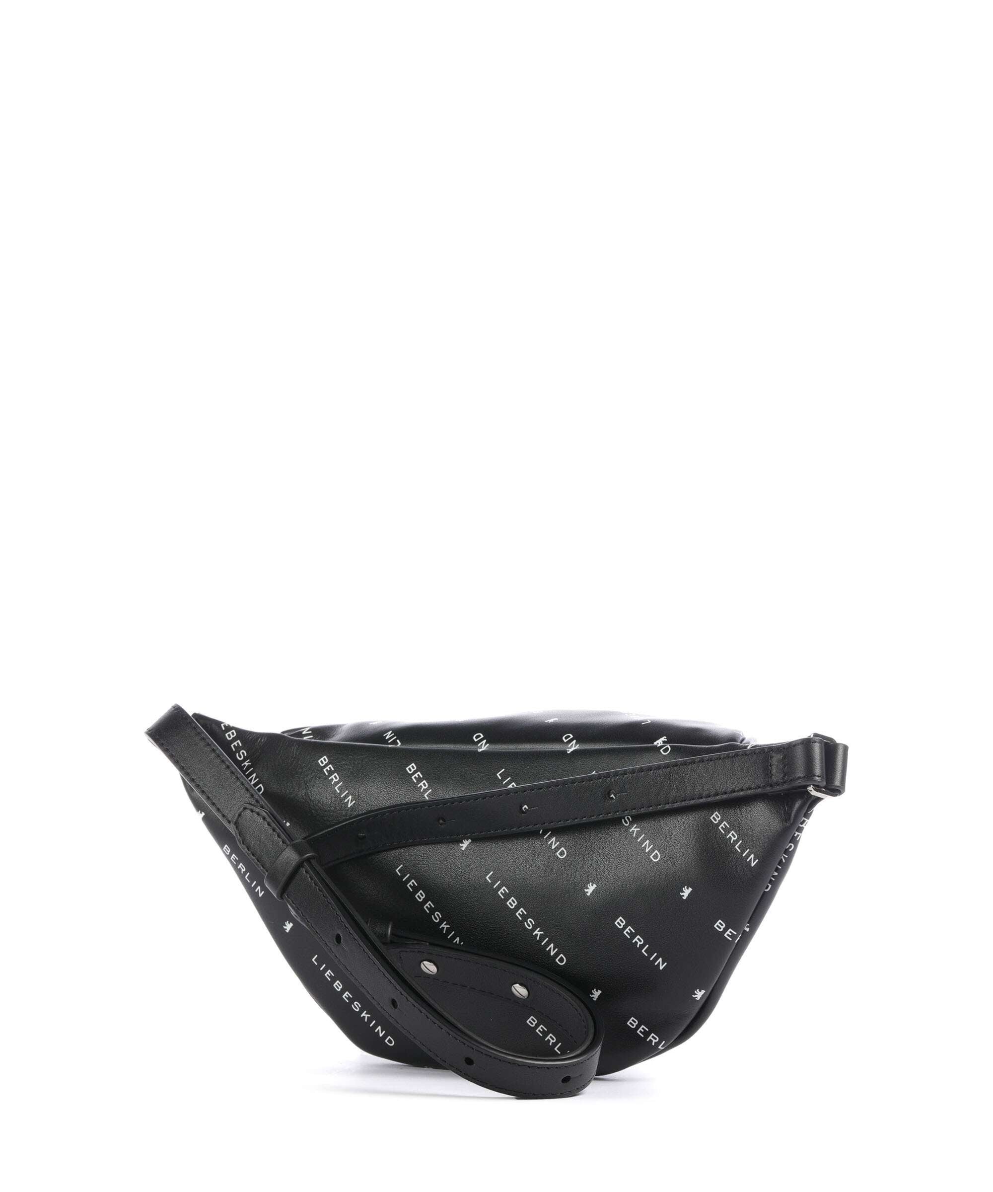 Liebeskind Monogram Soft Nappa M Belt bag black