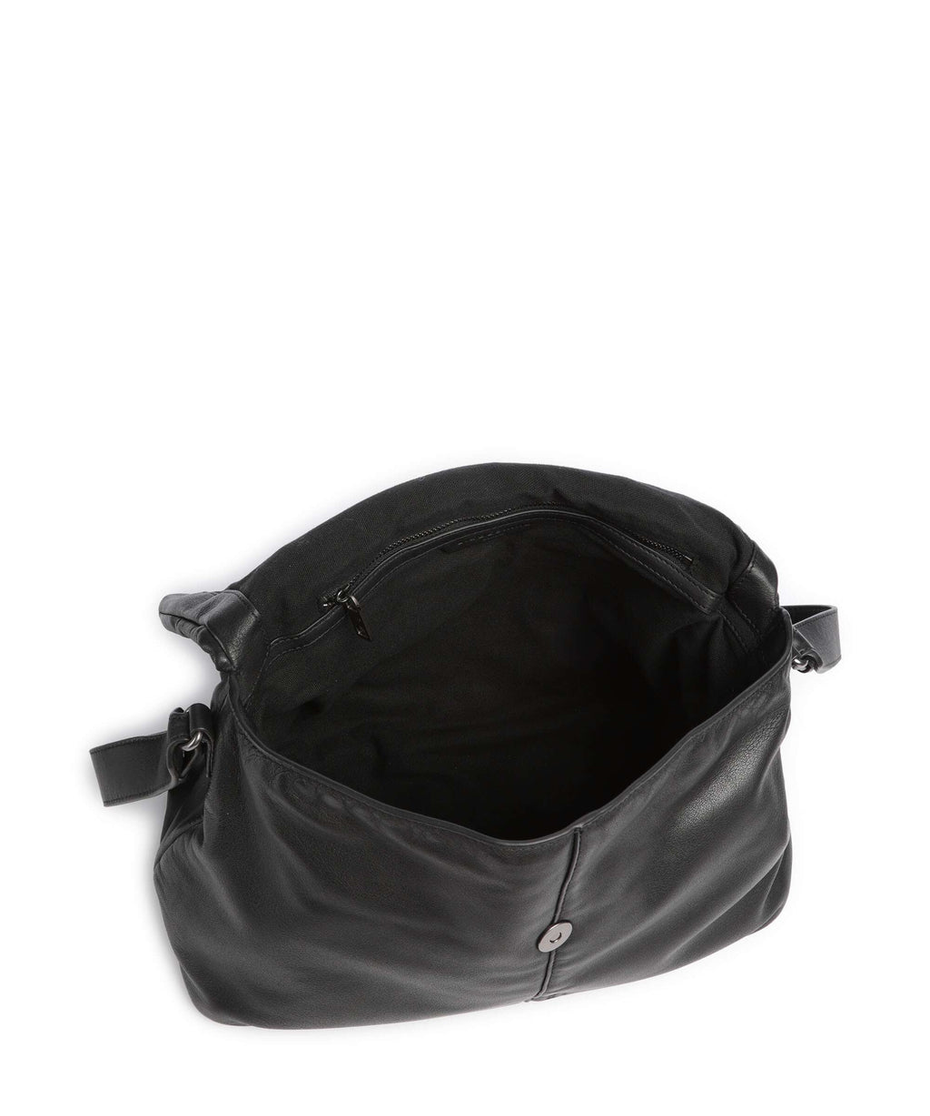 Liebeskind Fiona Sheep Natural M Hobo bag black