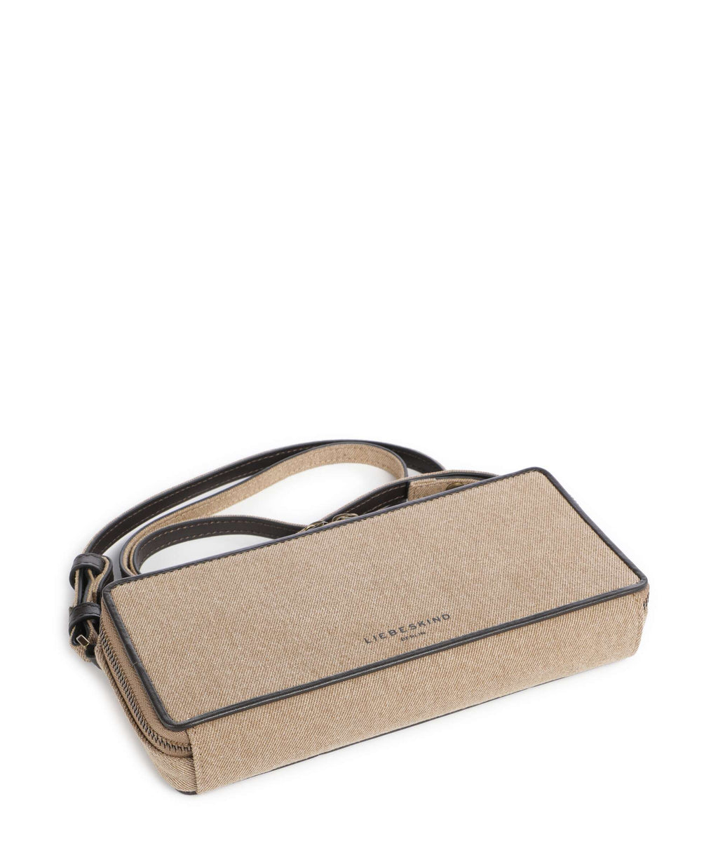 Liebeskind Juno Denim XS Crossbody bag beige