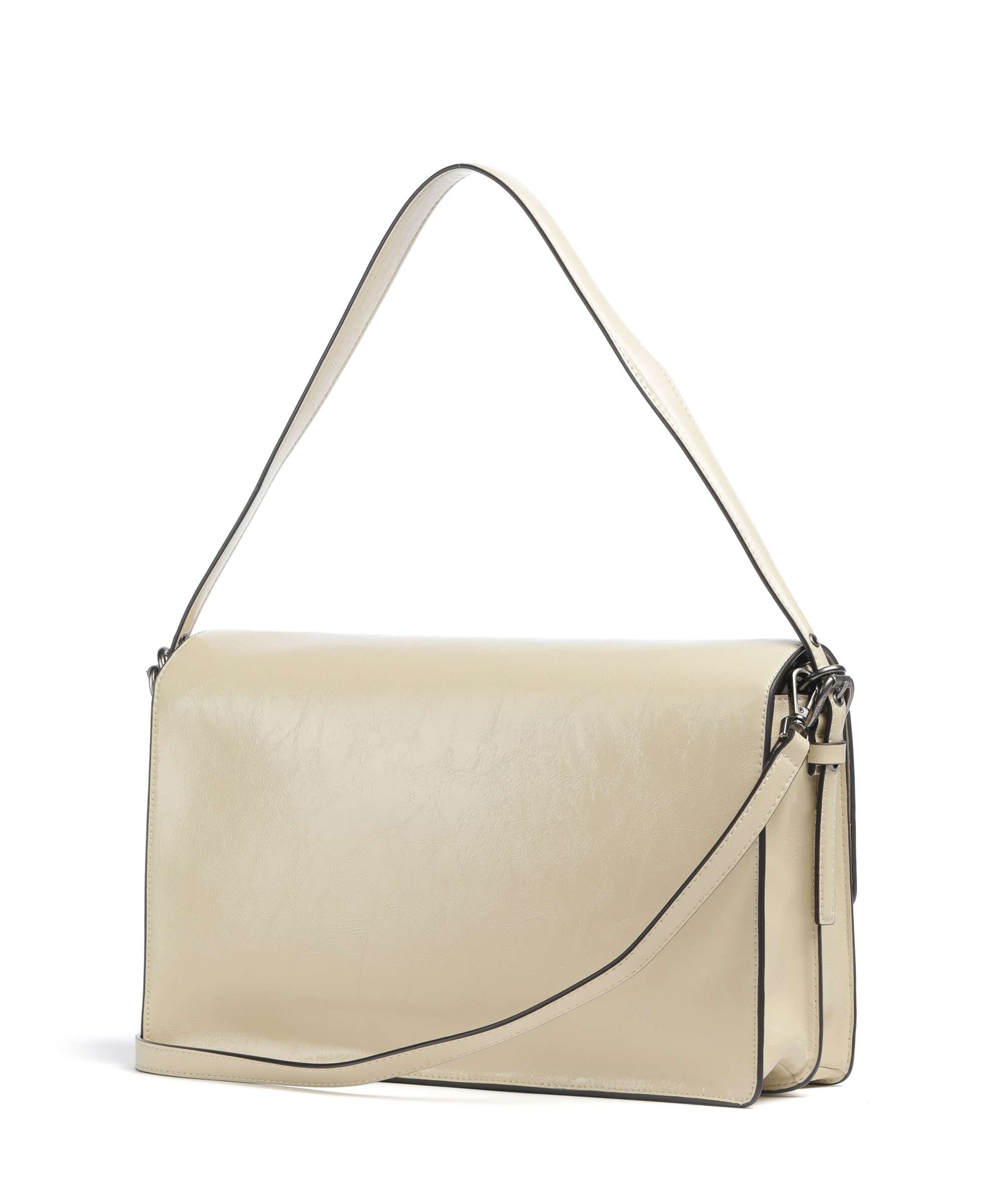 Liebeskind Audrey Recycled Lack Distressed M Shoulder bag biscotti
