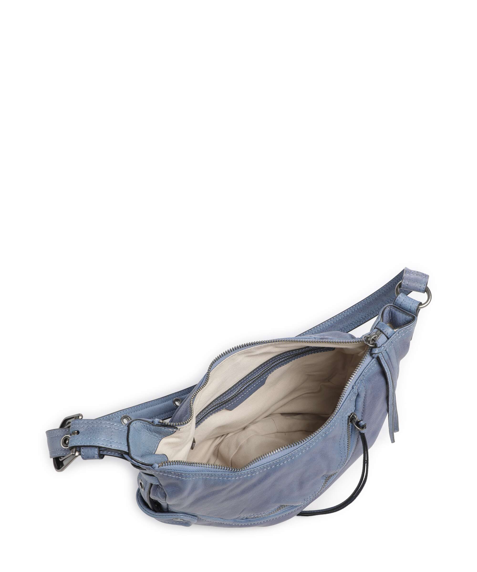Liebeskind Luna II 3D S Hobo bag flower blue