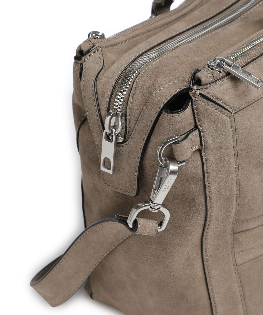 Liebeskind Delia Suede M Handbag neutral grey