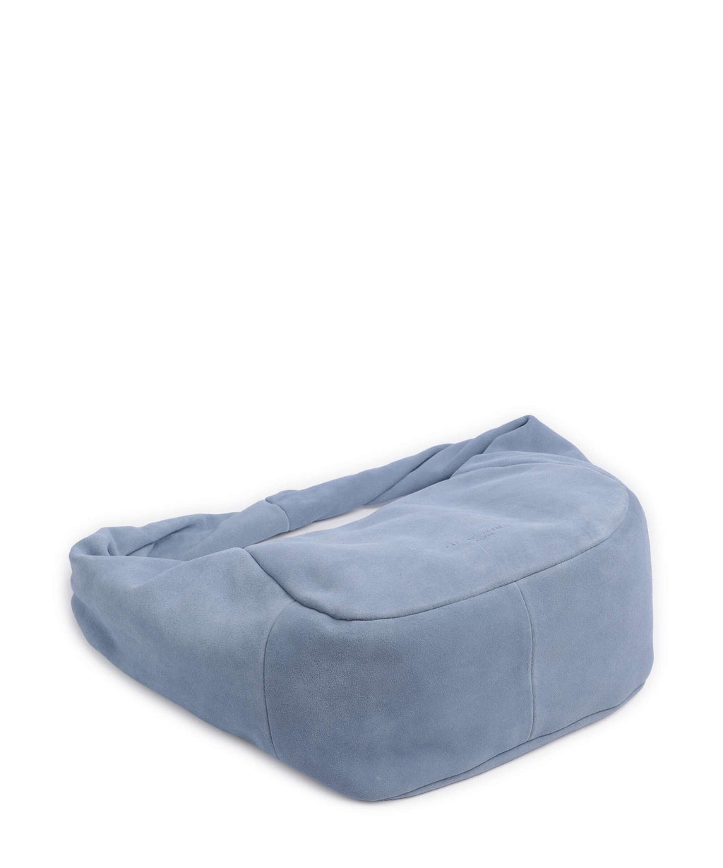 Liebeskind Farrah II Hydro Suede M Hobo bag flower blue