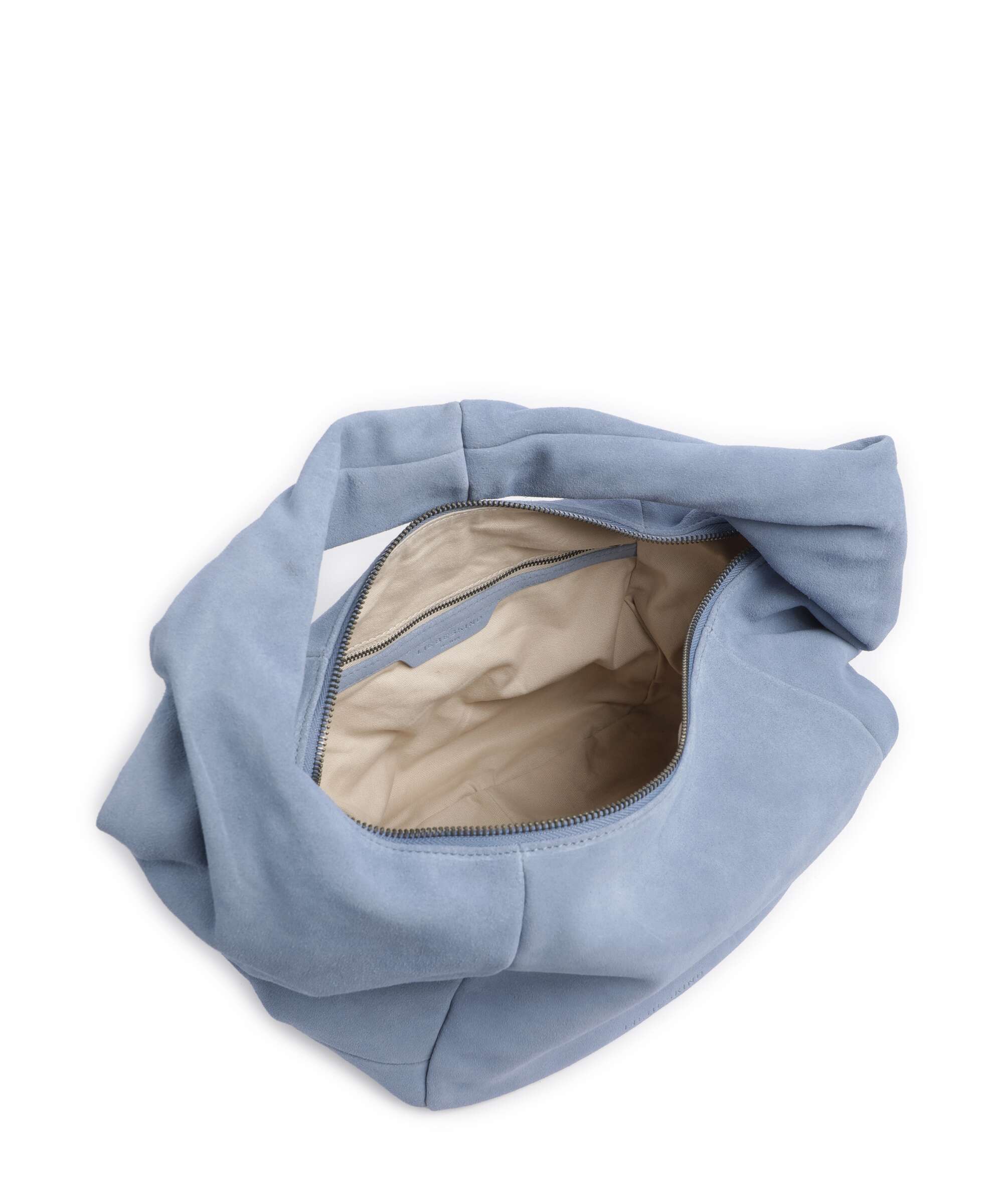 Liebeskind Farrah II Hydro Suede M Hobo bag flower blue