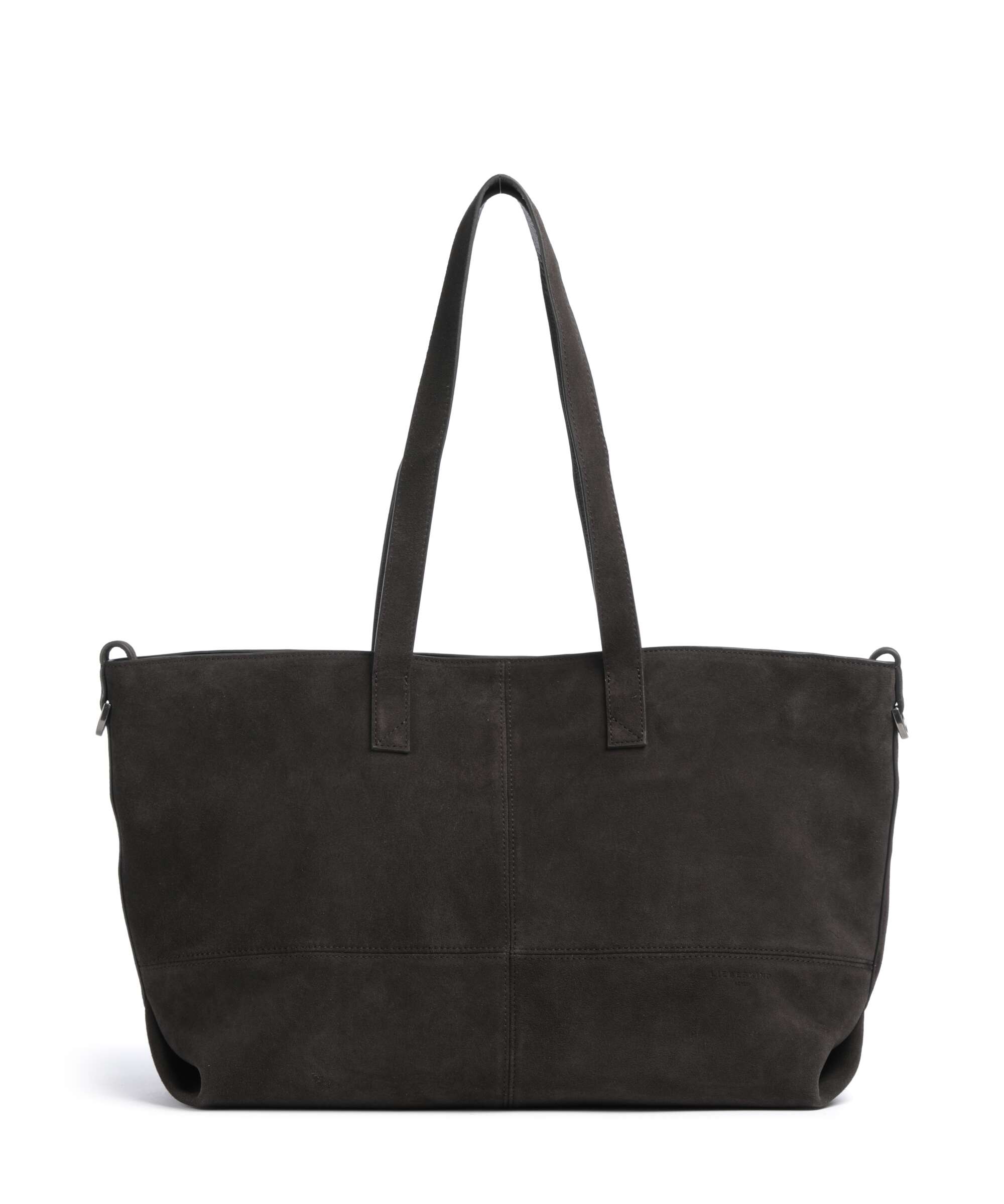 Liebeskind Ariel Hydro Suede Tote bag deep soil