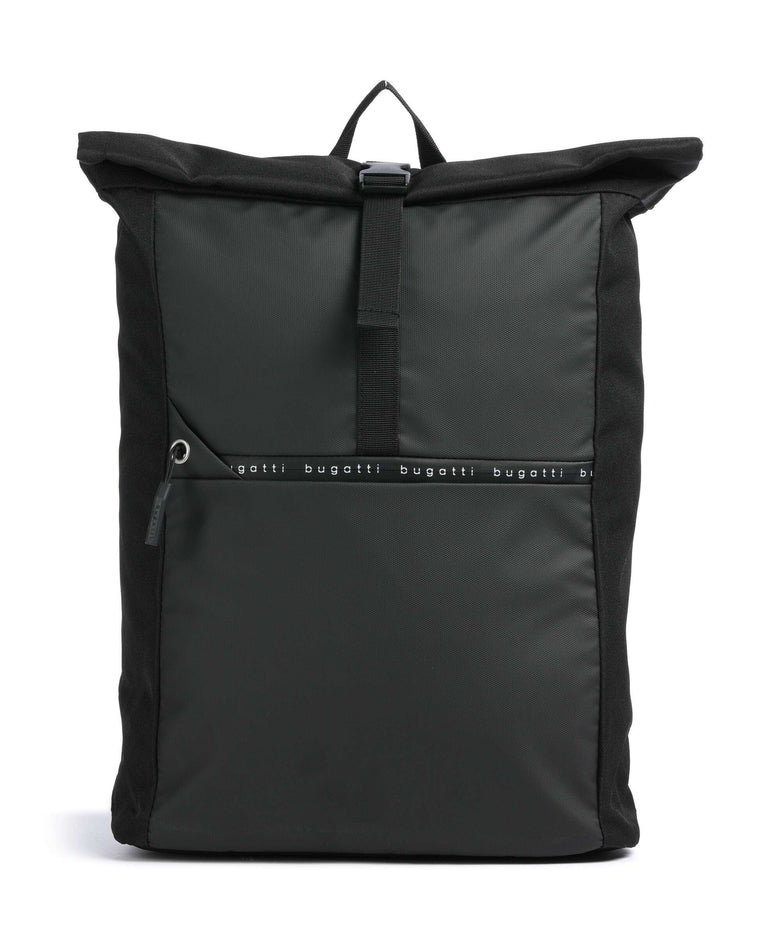 Bugatti Blanc Delight Rolltop backpack schwarz