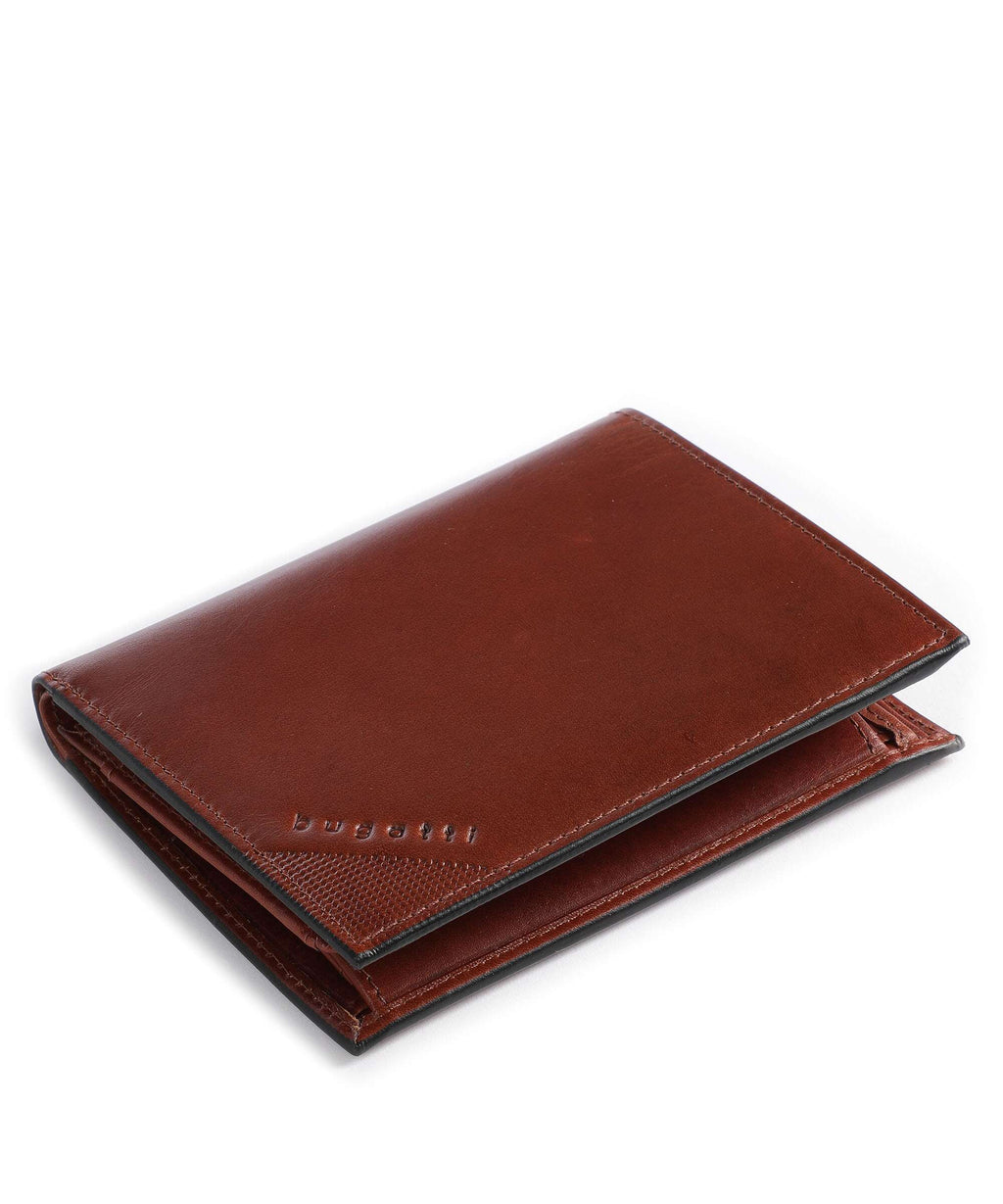 Bugatti Nobile Wallet cognac/cognac