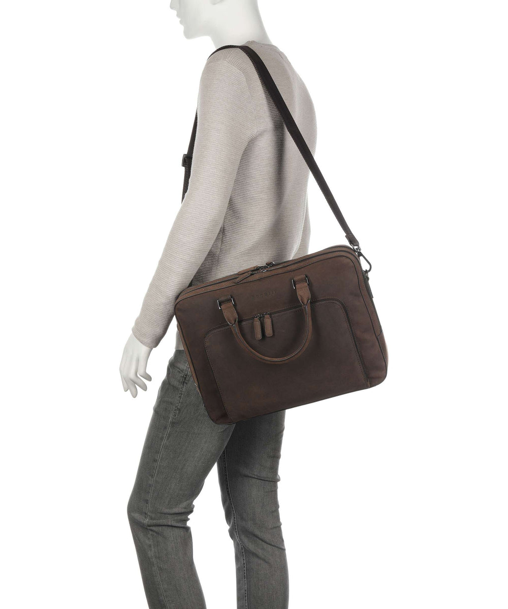 Bugatti Luca Briefcase brown