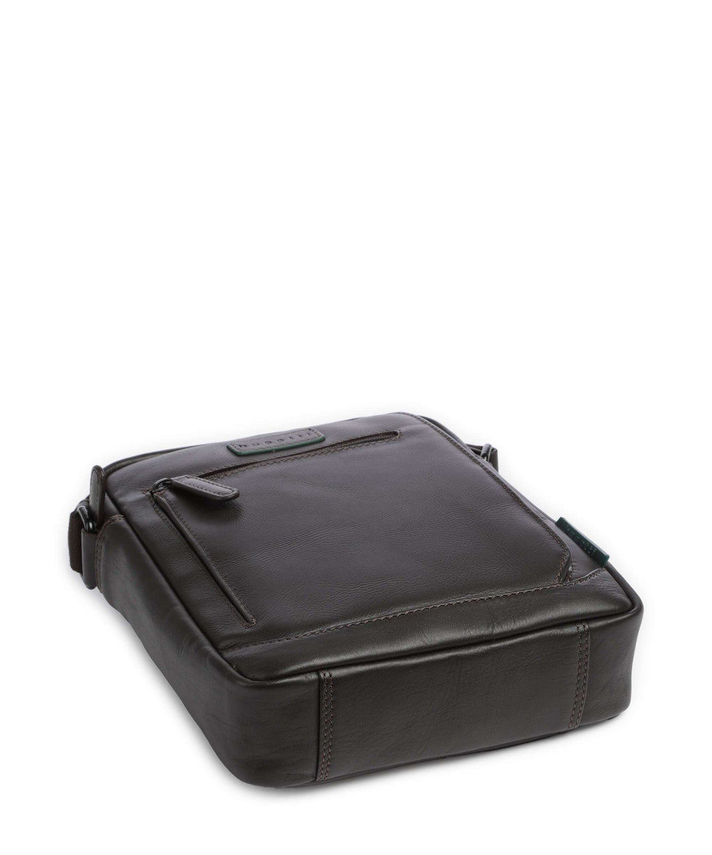 Bugatti Clark Crossbody bag dark brown