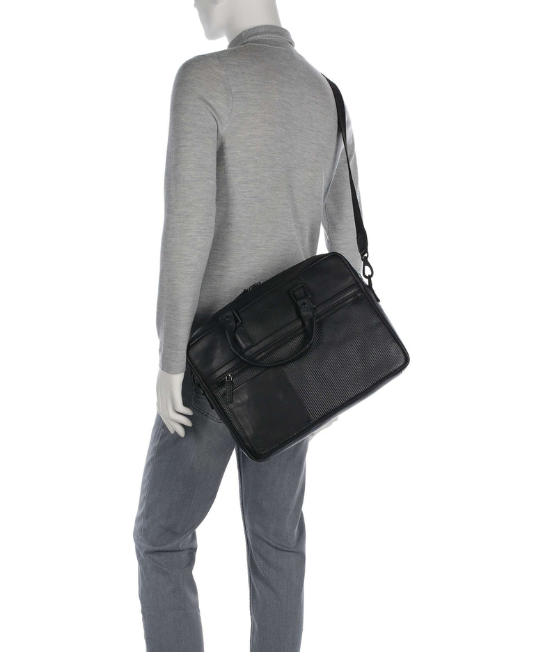 Bugatti Briefcase schwarz