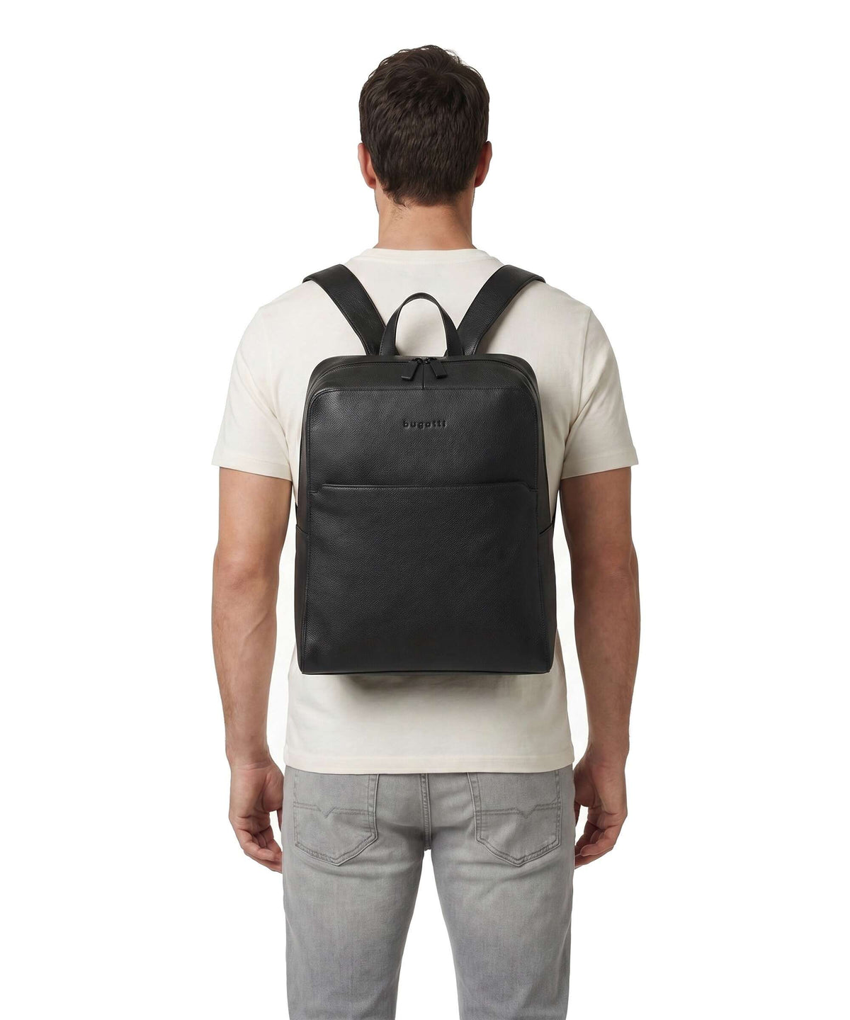 Bugatti Black Backpack schwarz