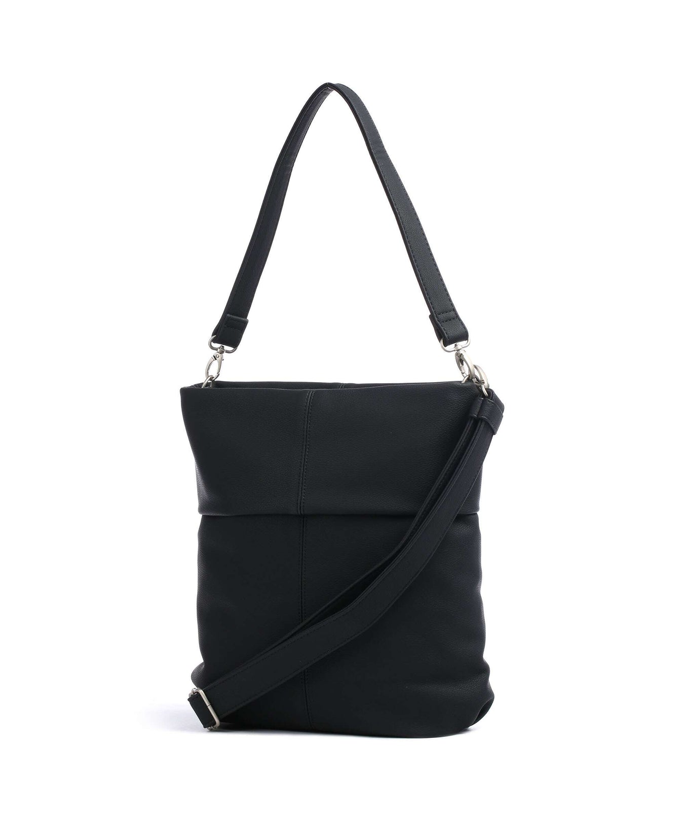 Zwei Mademoiselle.M M12 Hobo bag nubuk black
