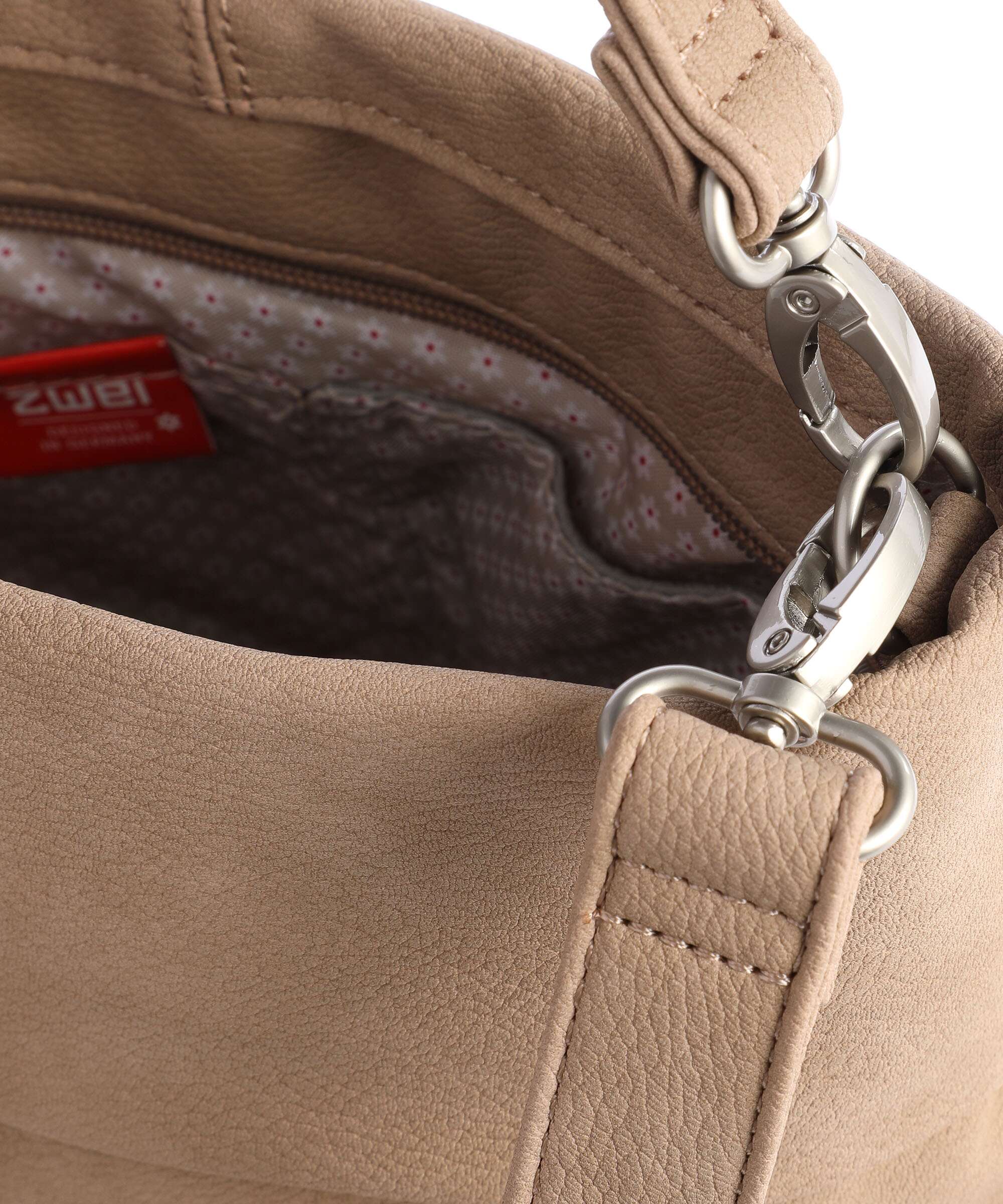 Zwei Mademoiselle.M M8 Shoulder bag nubuk sand