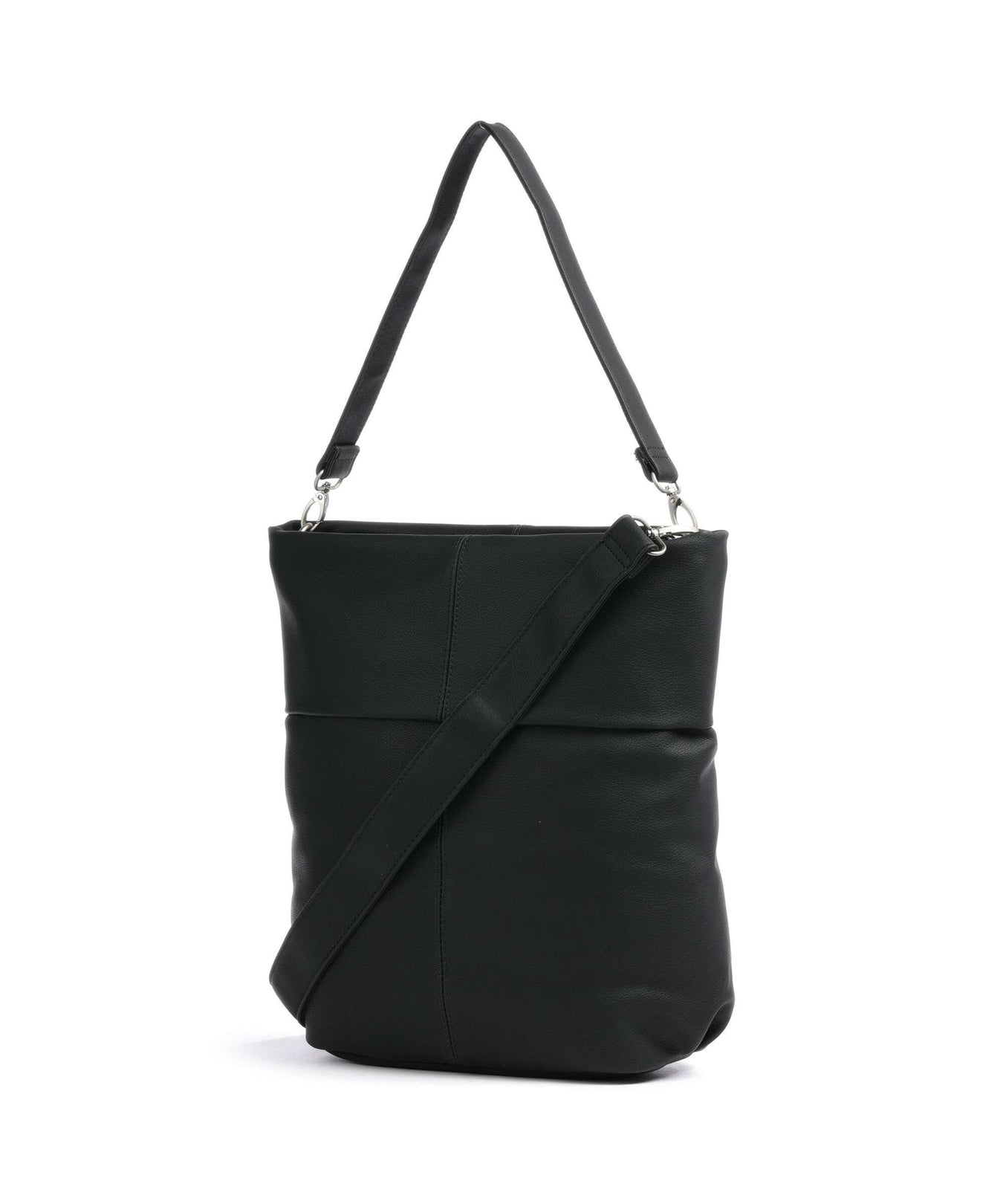Zwei Mademoiselle M140 Hobo bag nubuk black